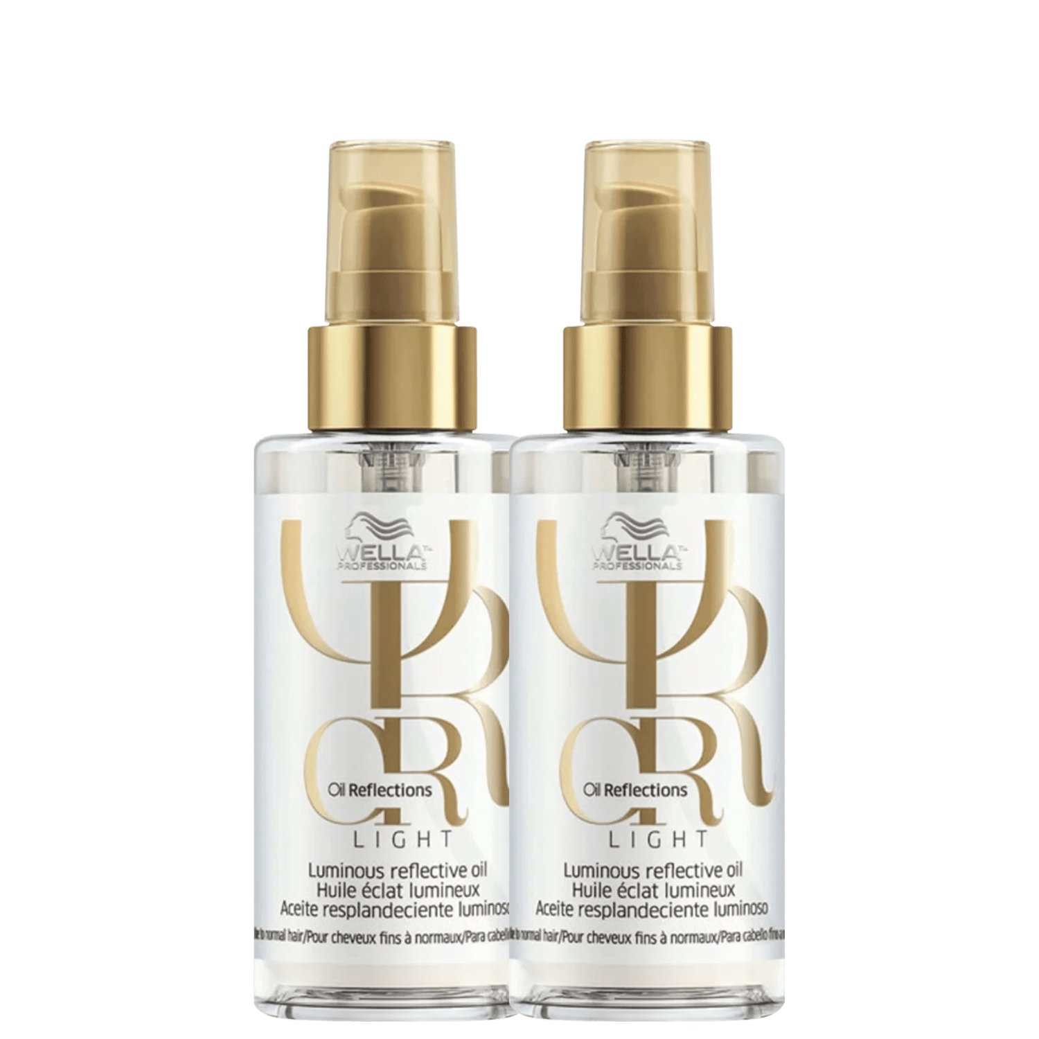 Kit Wella Professionals Oil Reflections Light Double Shine Care (2 Unidades)