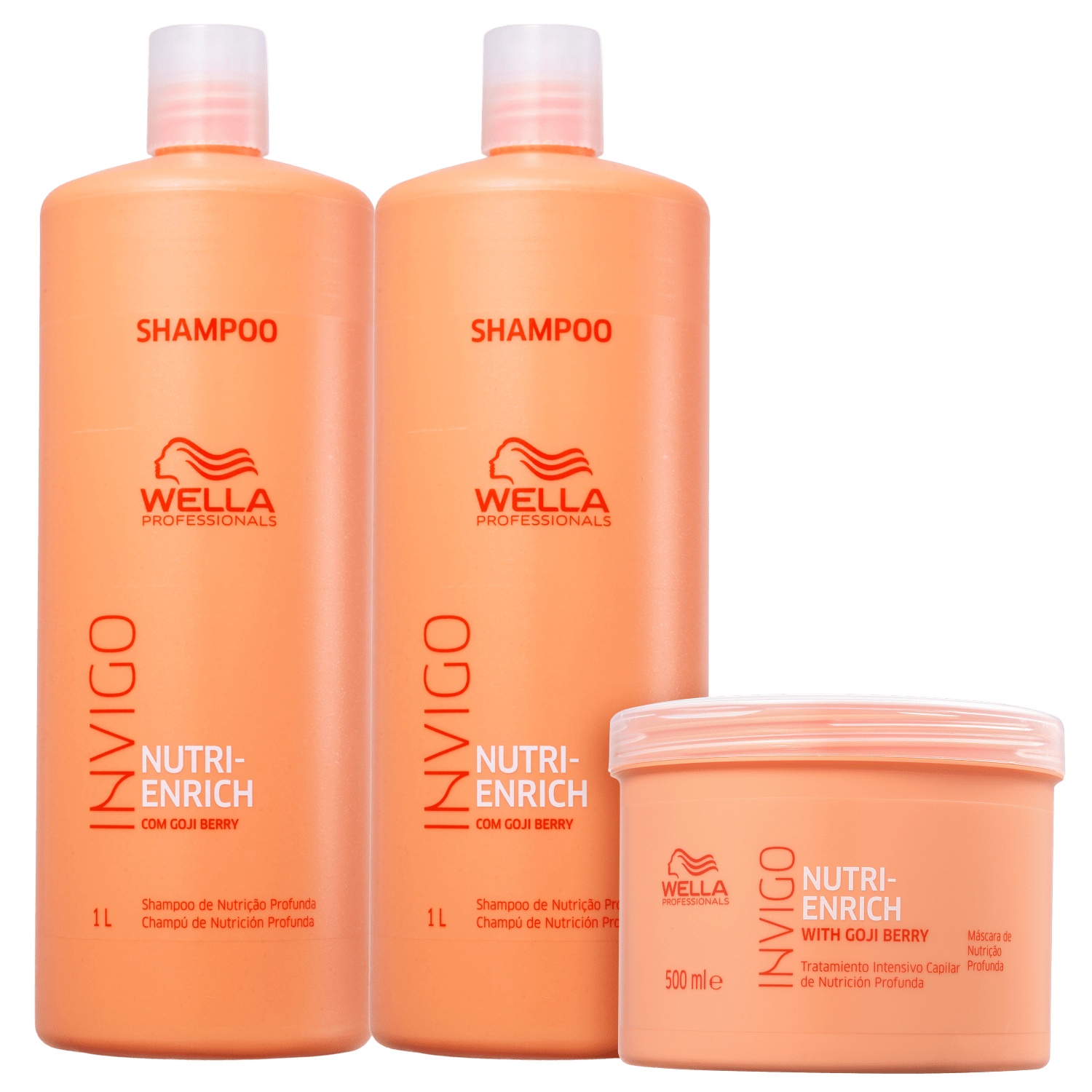 Kit Wella Professionals Invigo Nutri-Enrich Power Salon (3 Produtos)