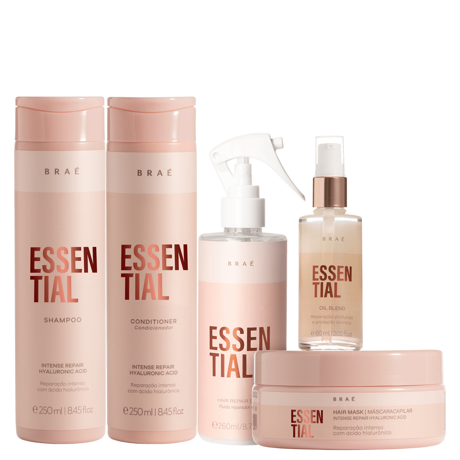 Kit Braé Essential Full Squad (5 Produtos)