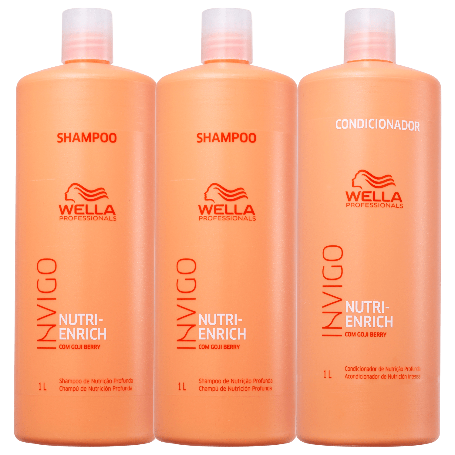 Kit Wella Professionals Invigo Nutri-Enrich Salon Trio Care (3 Produtos)
