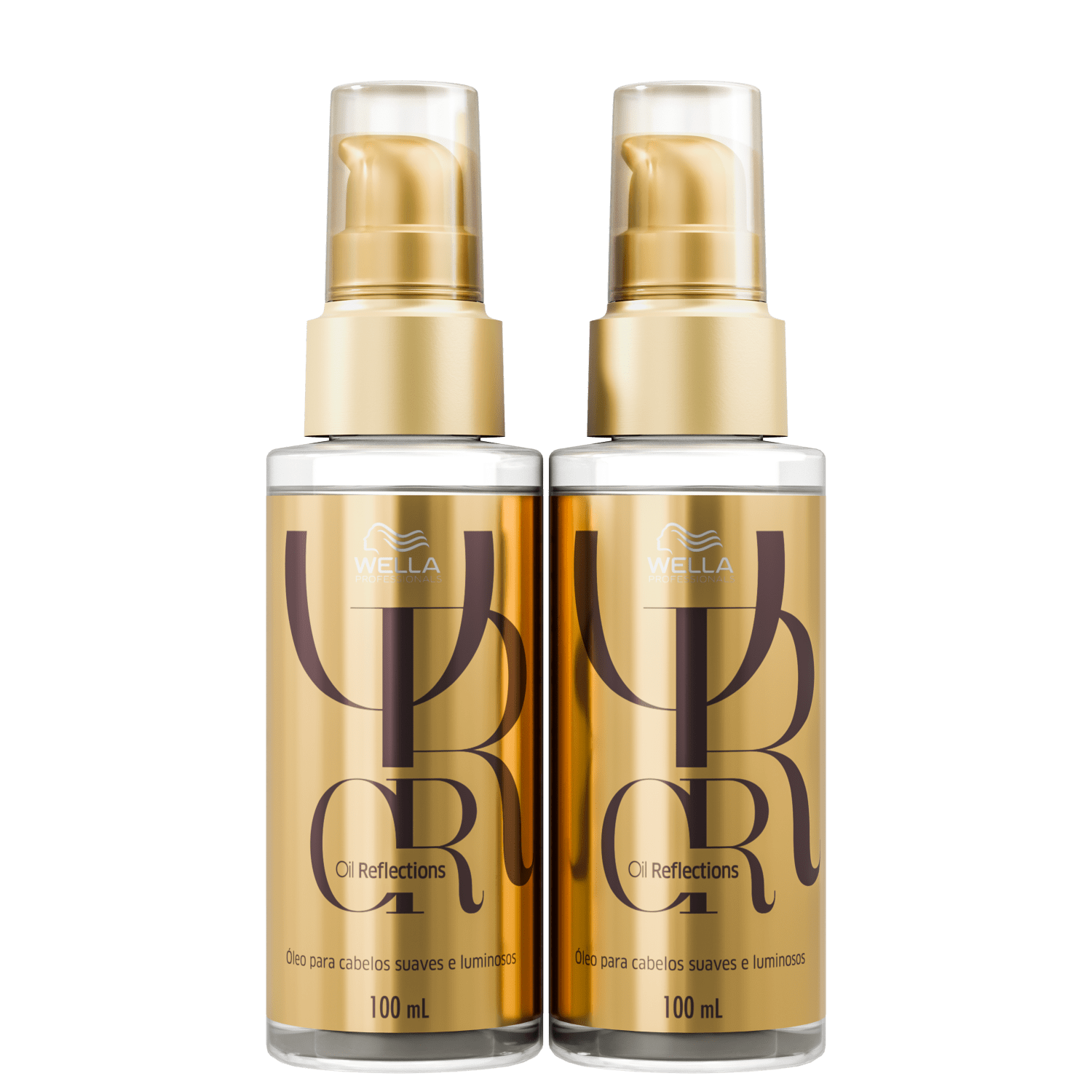 Kit Wella Professionals Oil Reflections Double Glow (2 Unidades)