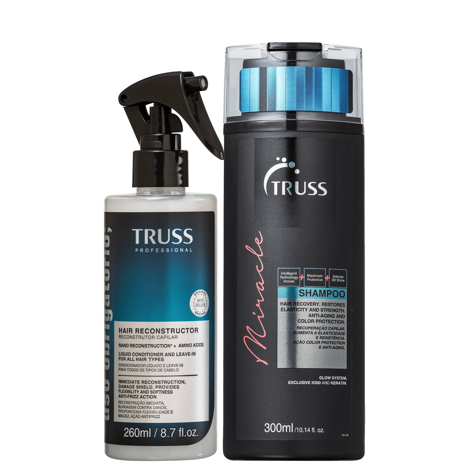 Kit TRUSS Miracle + Uso Obrigatório Dupla (2 Produtos)