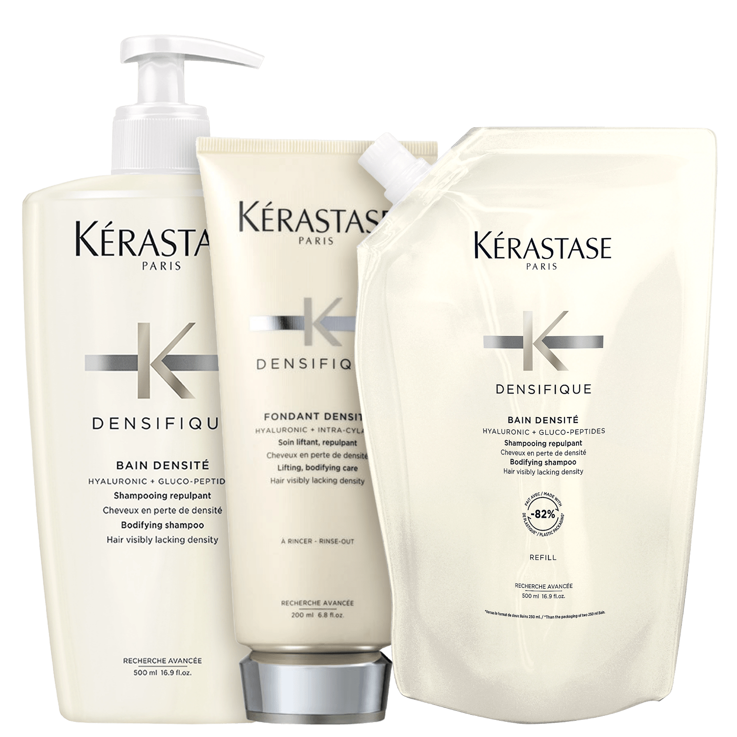 Kit Kérastase Densifique Refil Cond (3 Produtos)
