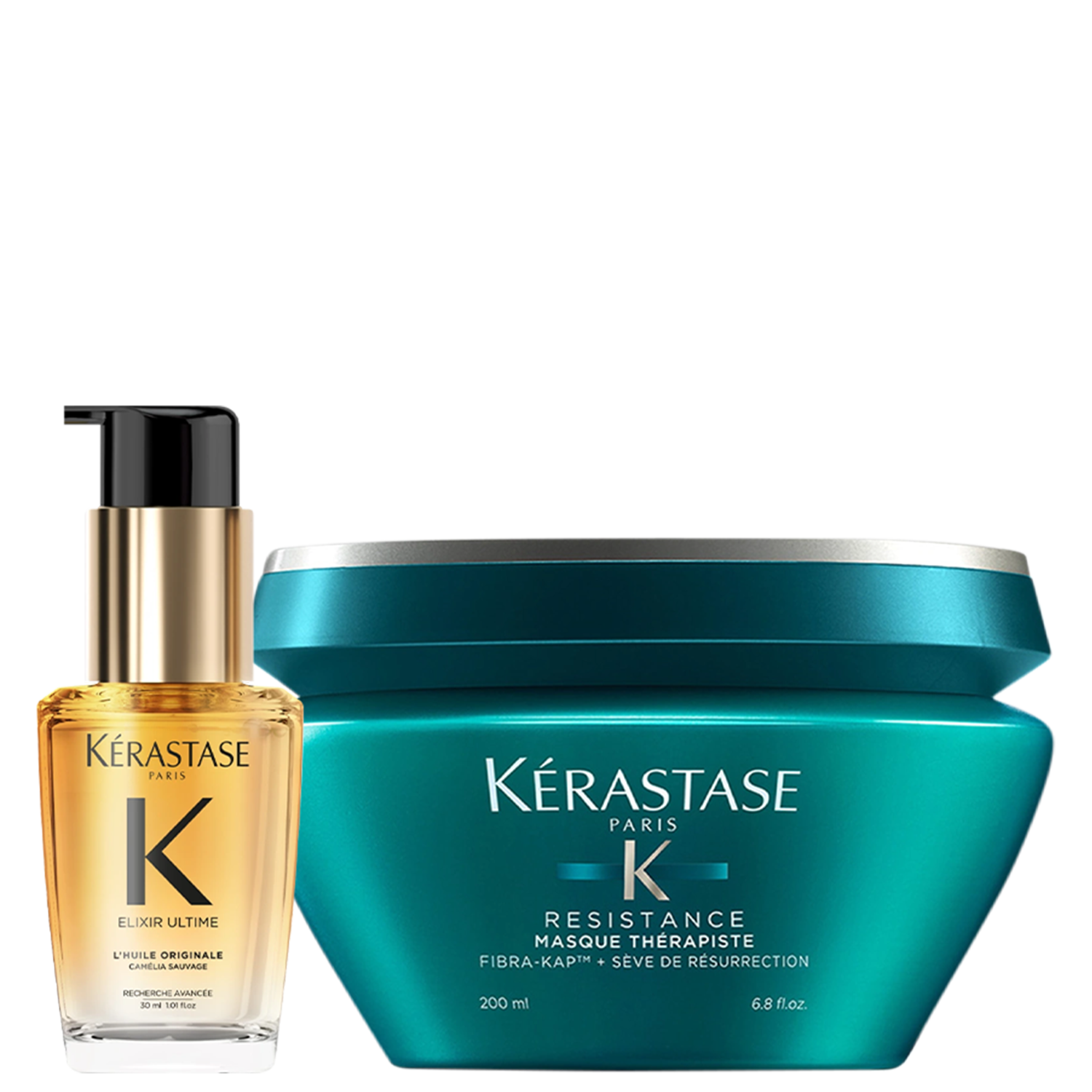 Kit Kérastase Résistance Masque Elixir Ultime L'Huile Originale Duo (2 Produtos)