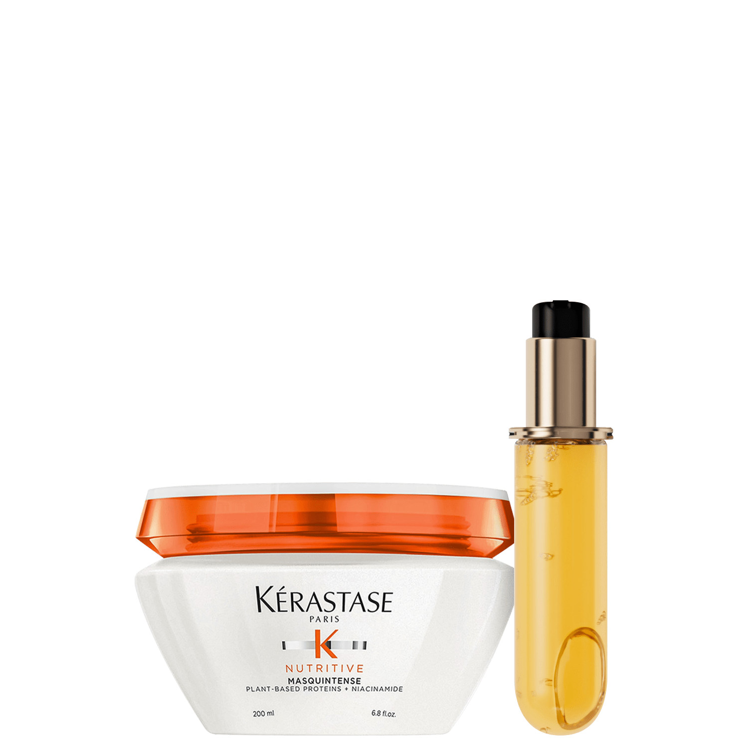 Kit Kérastase Nutritive Masque Elixir Ultime L'Huile Originale Refil (2 Produtos)