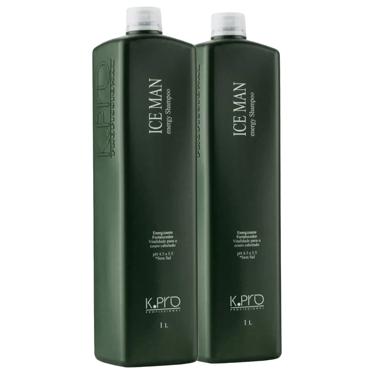 Kit K.Pro Ice Man Shampoo Double Salon (2 Unidades)