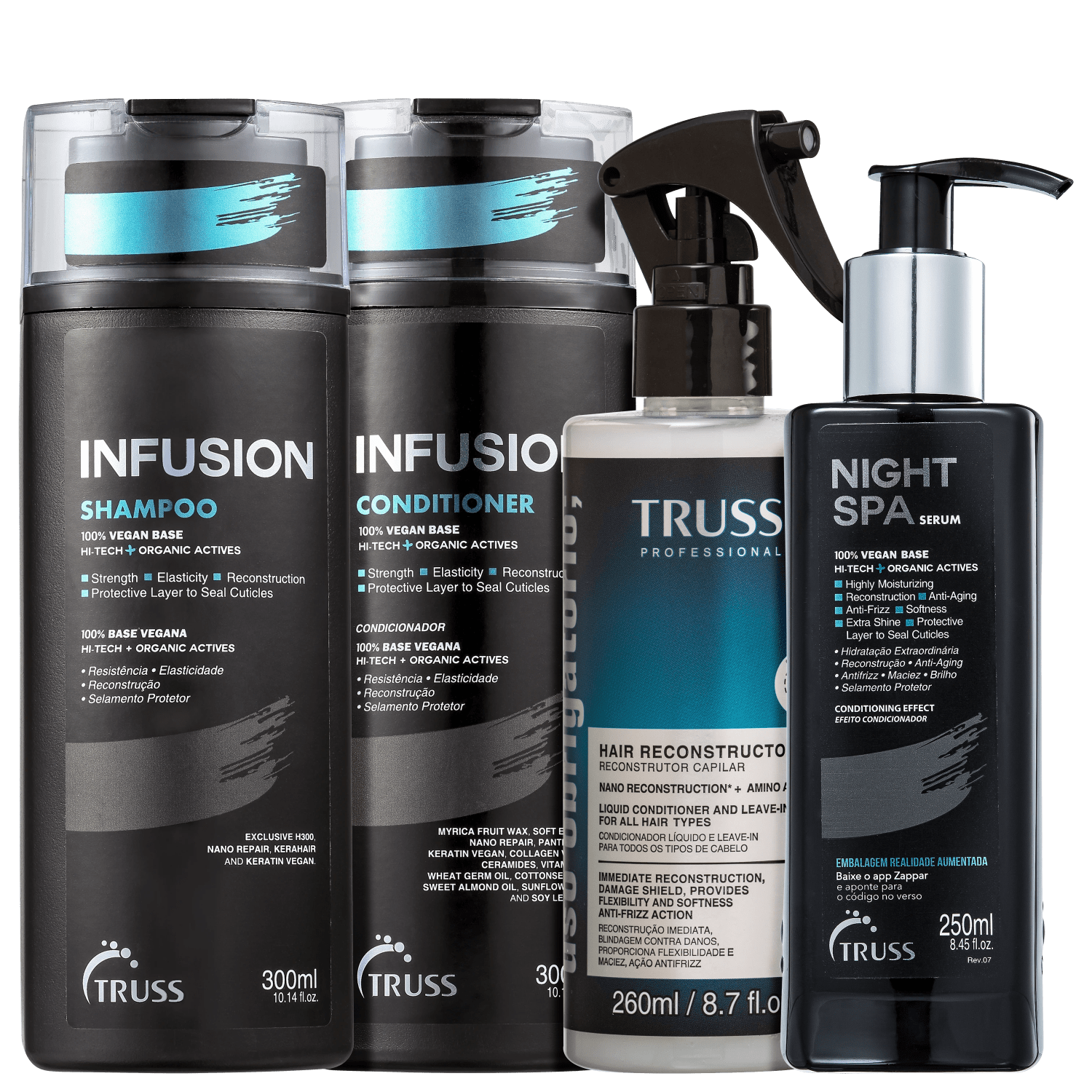 Kit TRUSS Infusion Tratamento (4 Produtos)