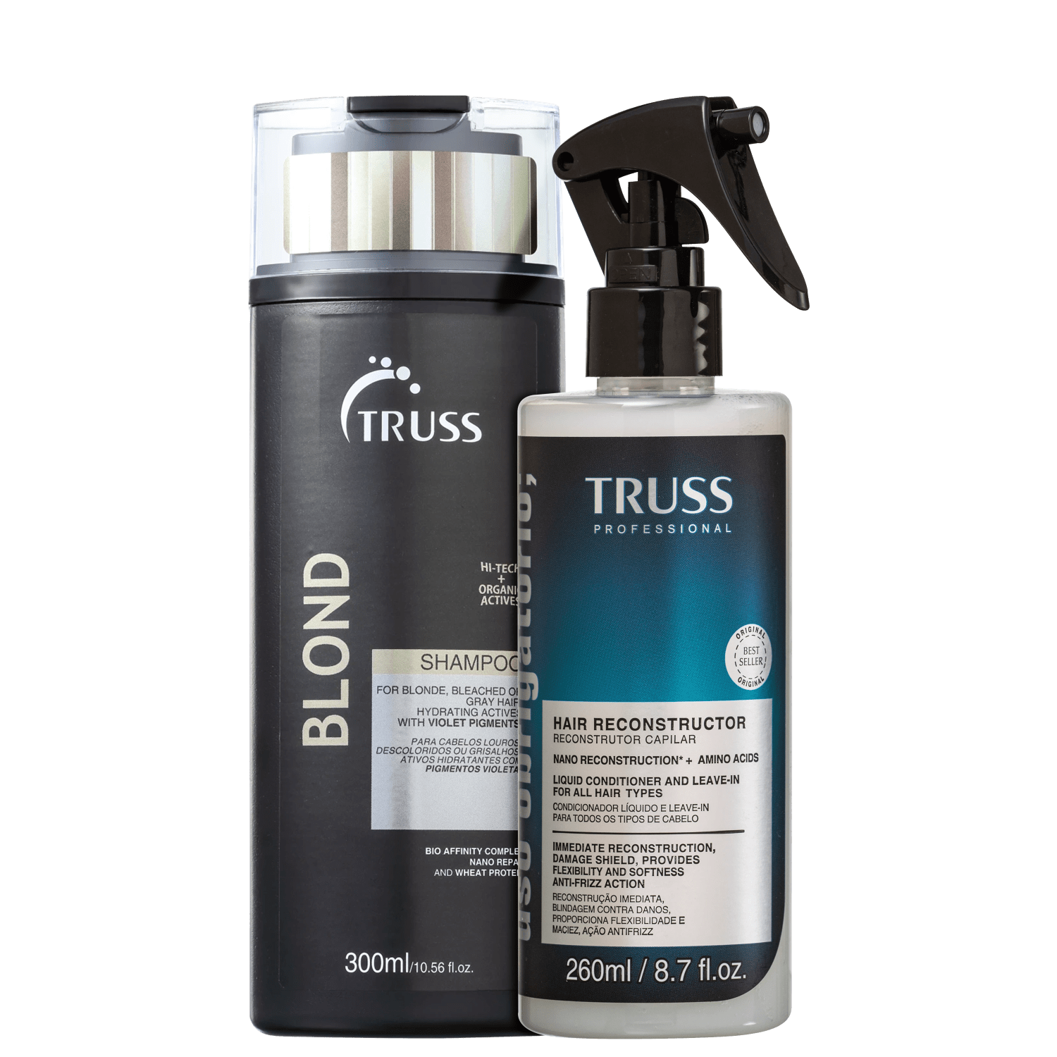 Kit TRUSS Blond Uso Obrigatório Home Care (2 Produtos)