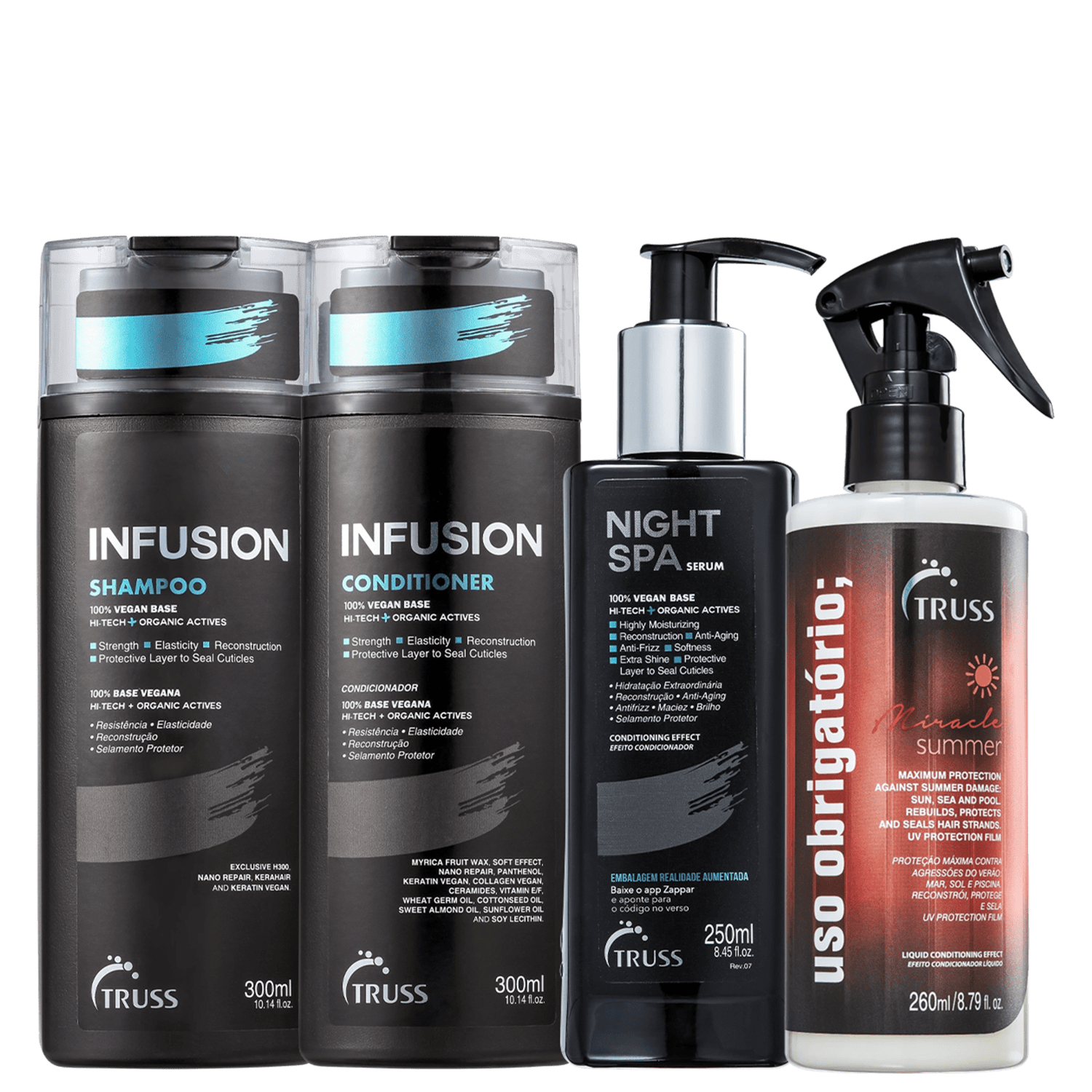 Kit TRUSS Infusion Miracle Summer SPA (4 Produtos)