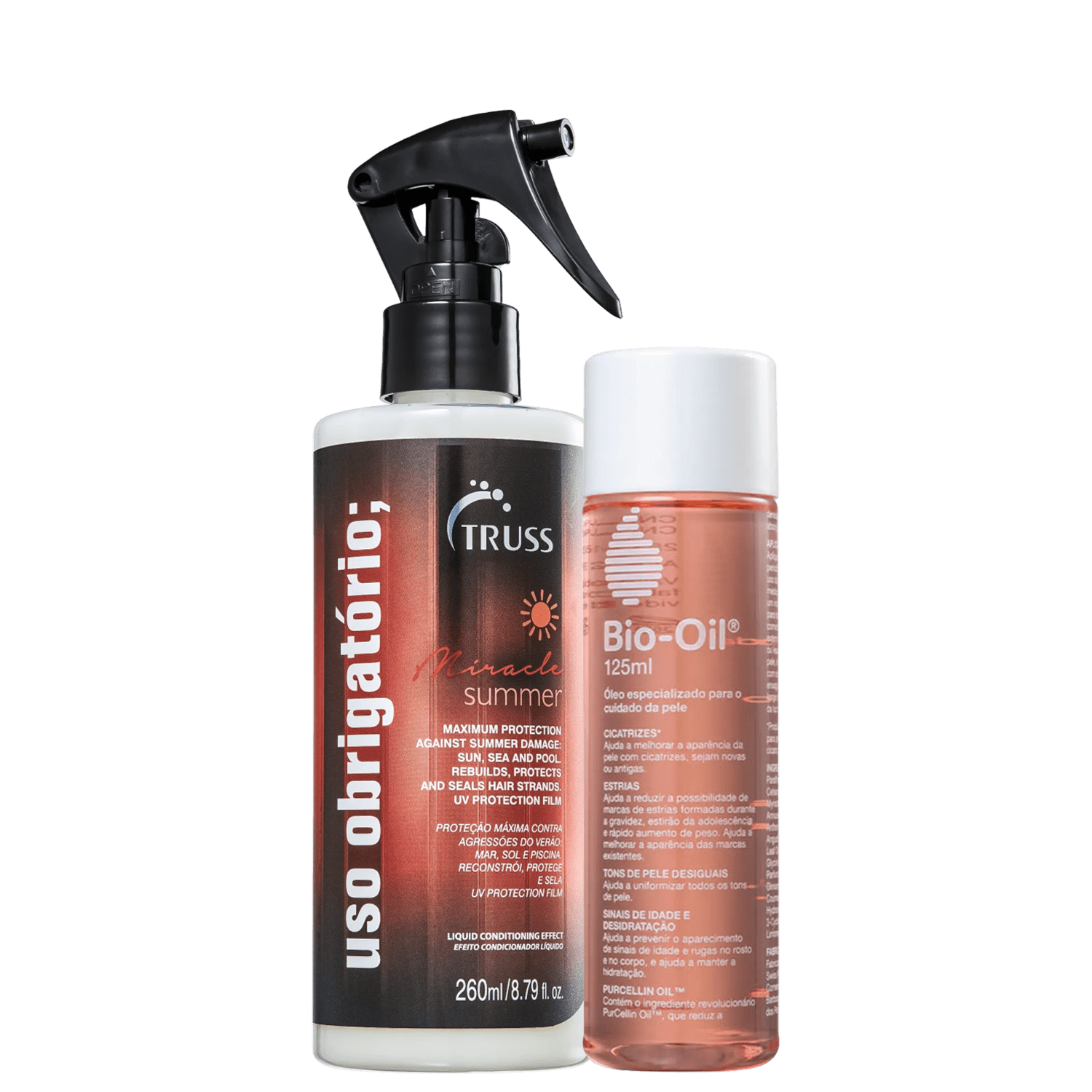 Kit Beleza Na Web TRUSS Miracle Summer Bio-Oil (2 Produtos)