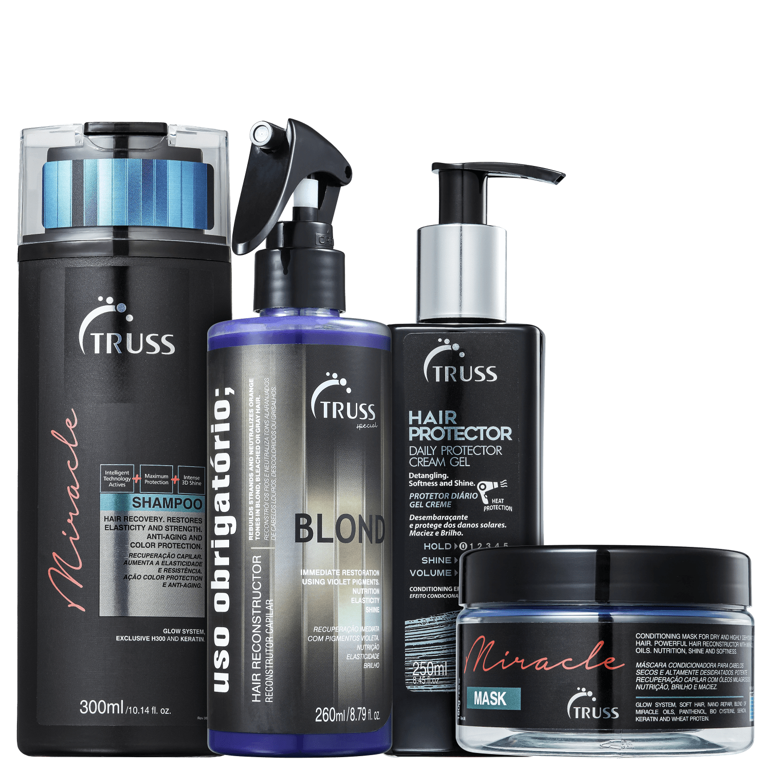 Kit TRUSS Loiros Fortes (4 Produtos)