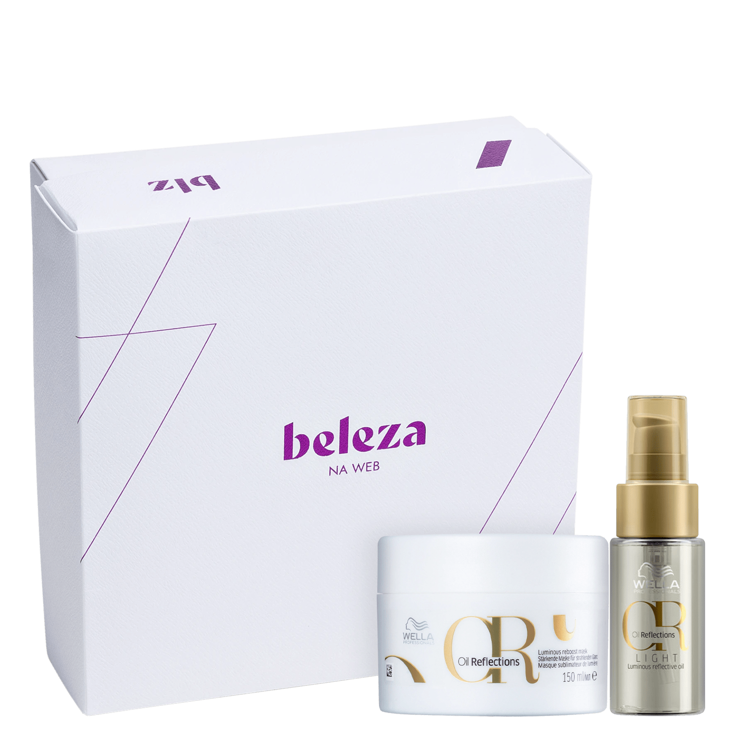 Kit Beleza na Web Wella Professionals Oil Reflections (2 Produtos)