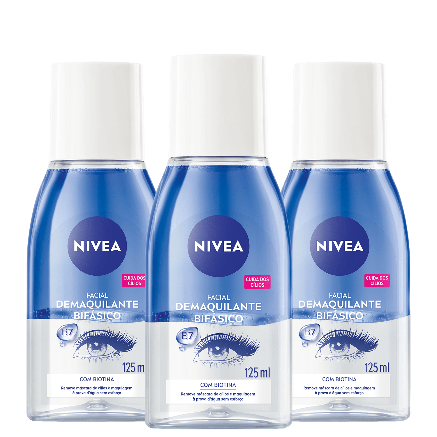 Kit NIVEA Demaquilantes Bifásicos (3 Unidades)