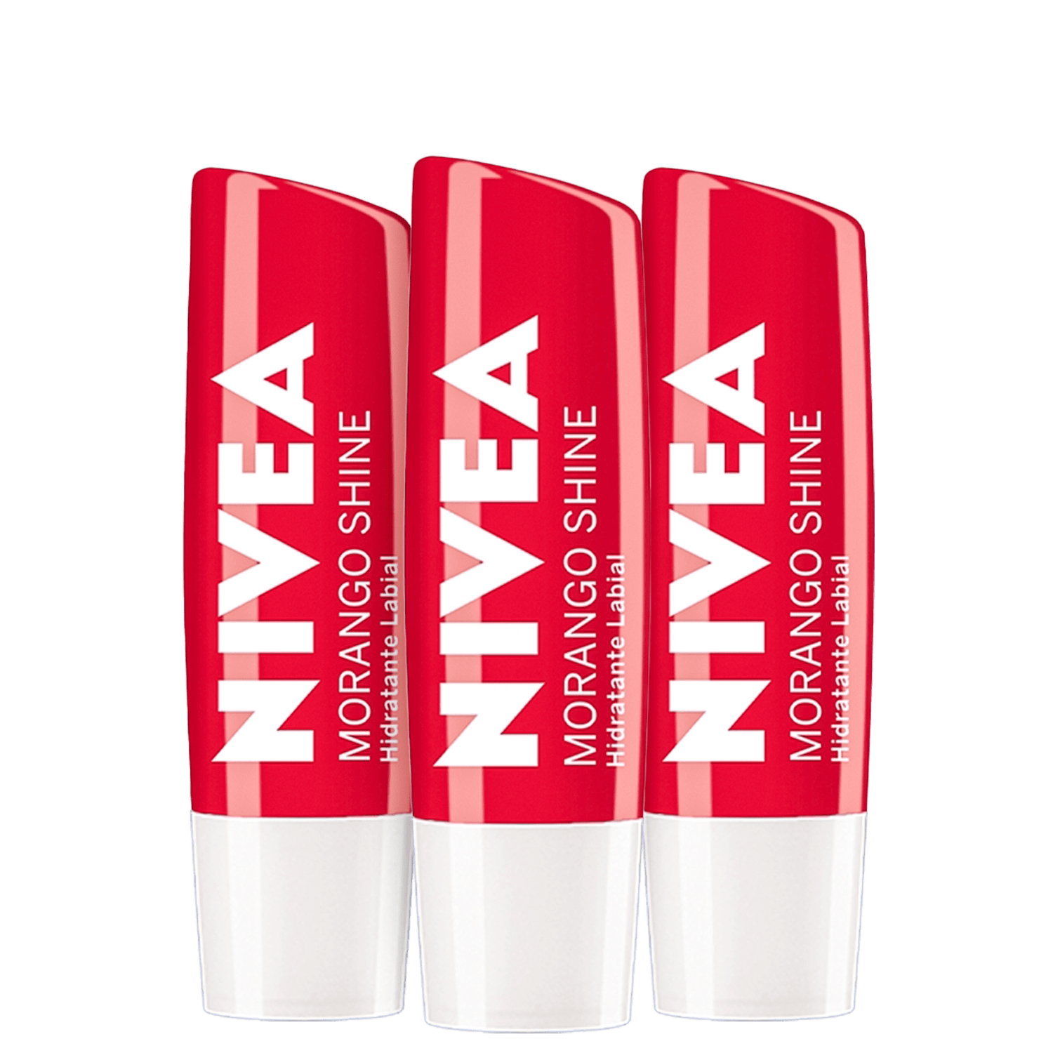 Kit NIVEA Morango Shine (3 Unidades)