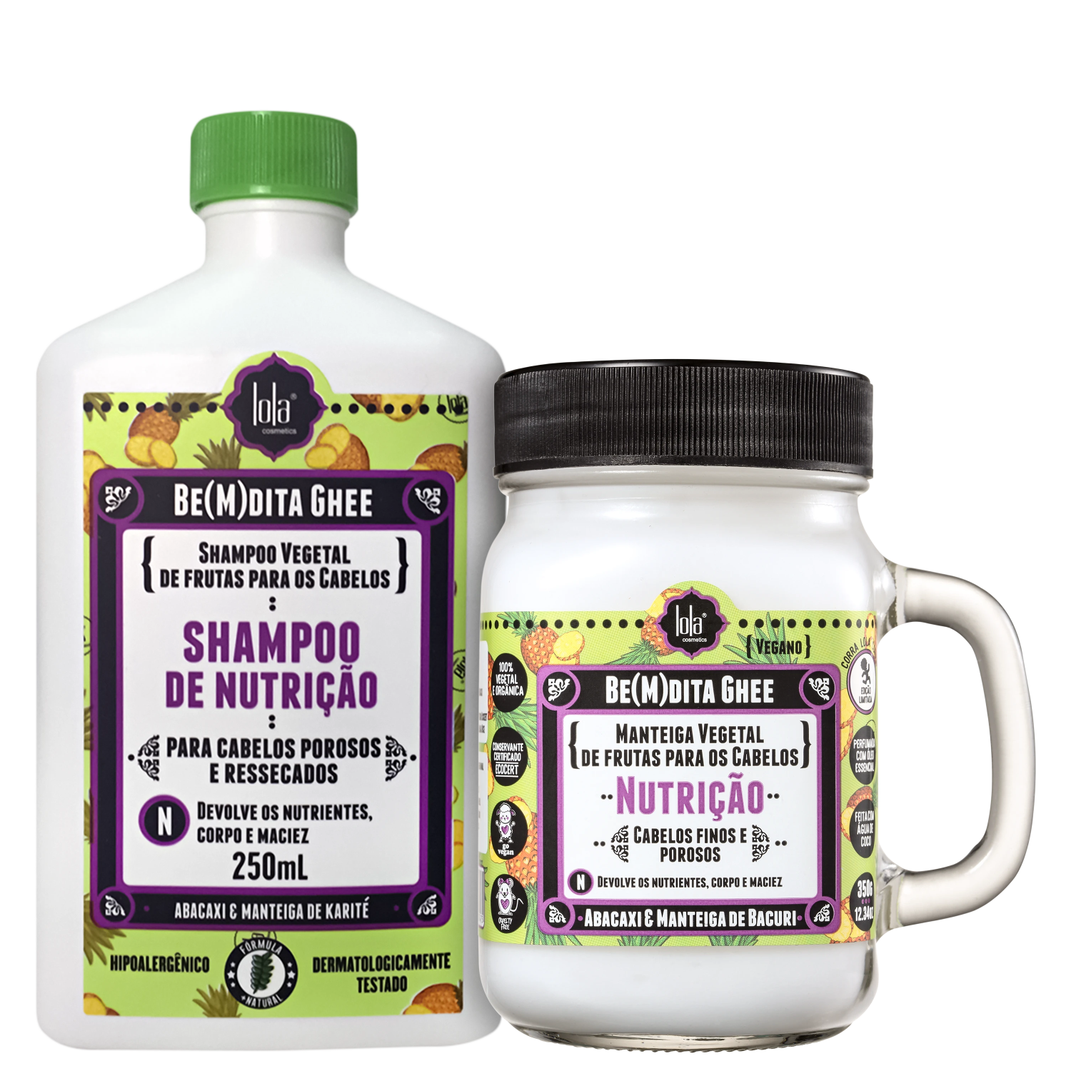 Kit Lola From Rio Be(M)dita Ghee Nutrição Basic Duo (2 Produtos)