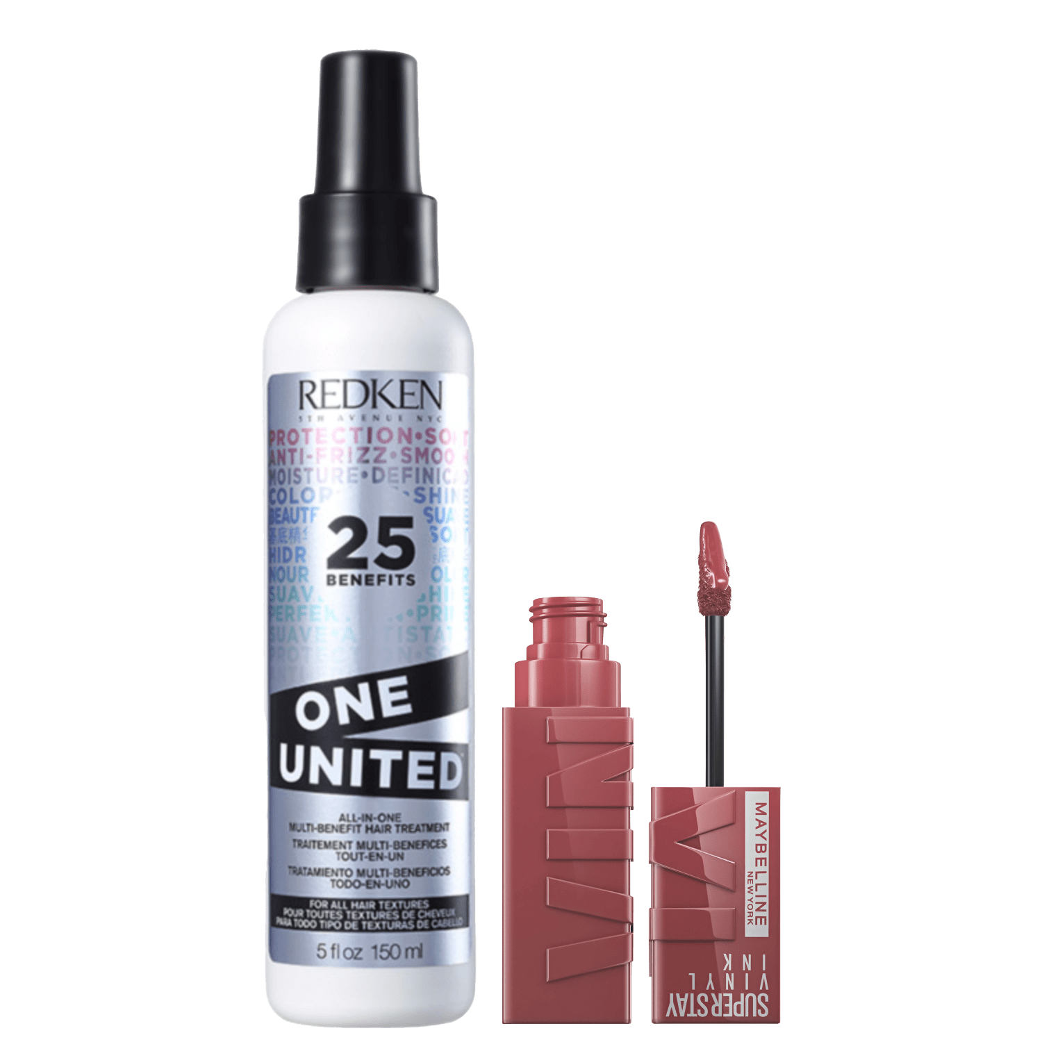 Kit Beleza na Web One United + Maybelline Superstay Vinyl Ink Witty (2 Produtos)
