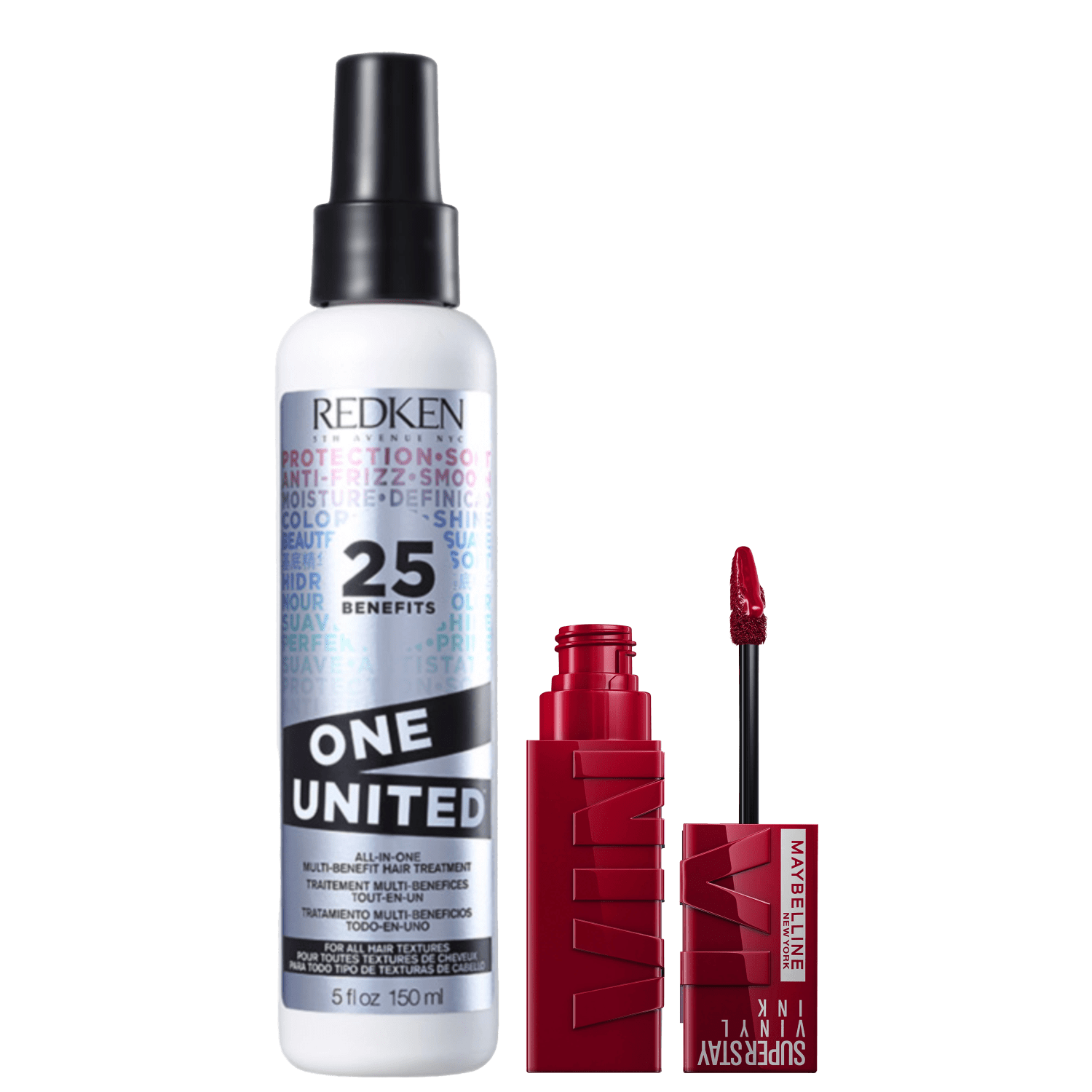 Kit Beleza na Web One United + Maybelline Superstay Vinyl Ink Royal (2 Produtos)