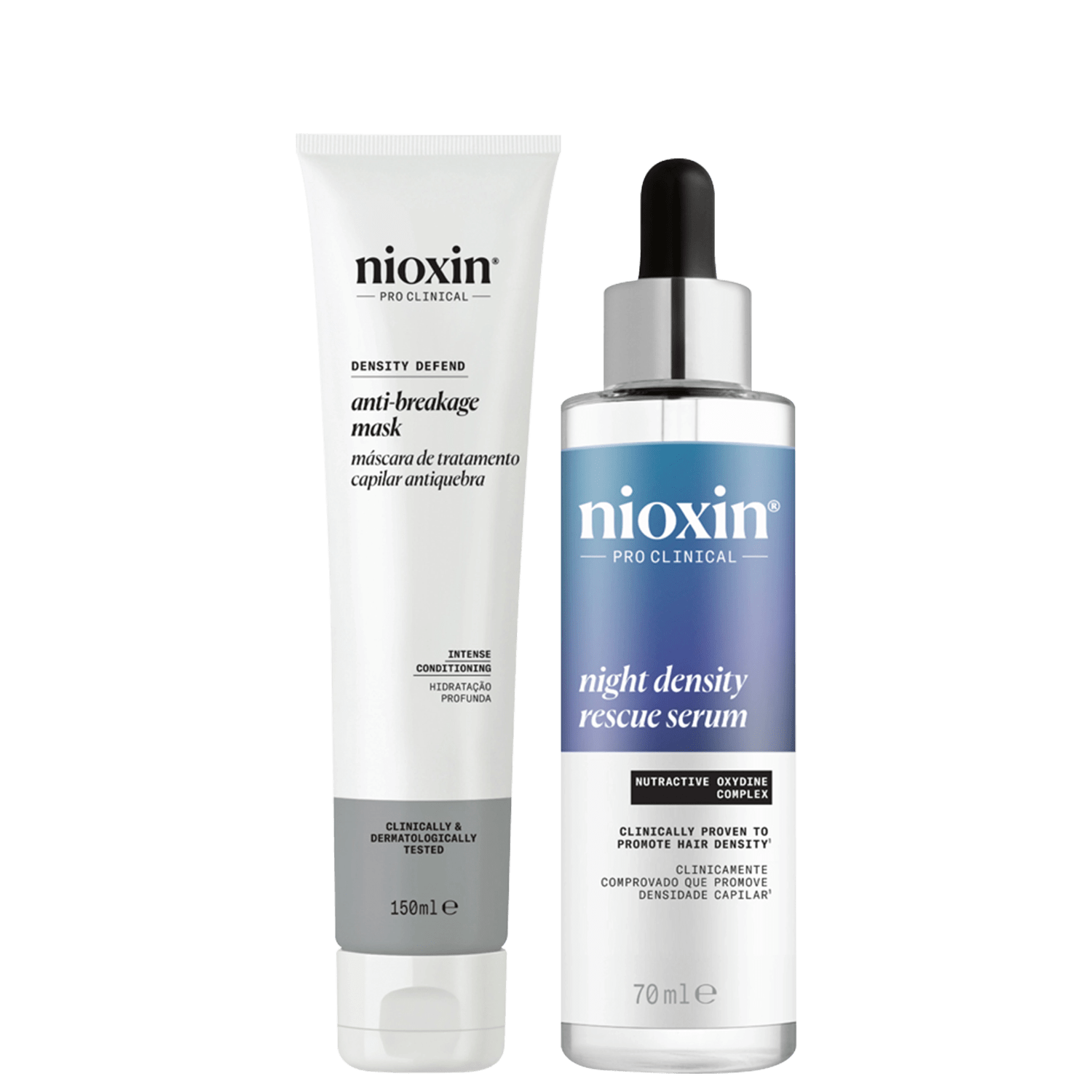 Kit Nioxin Density Defend & Night Density (2 Produtos)