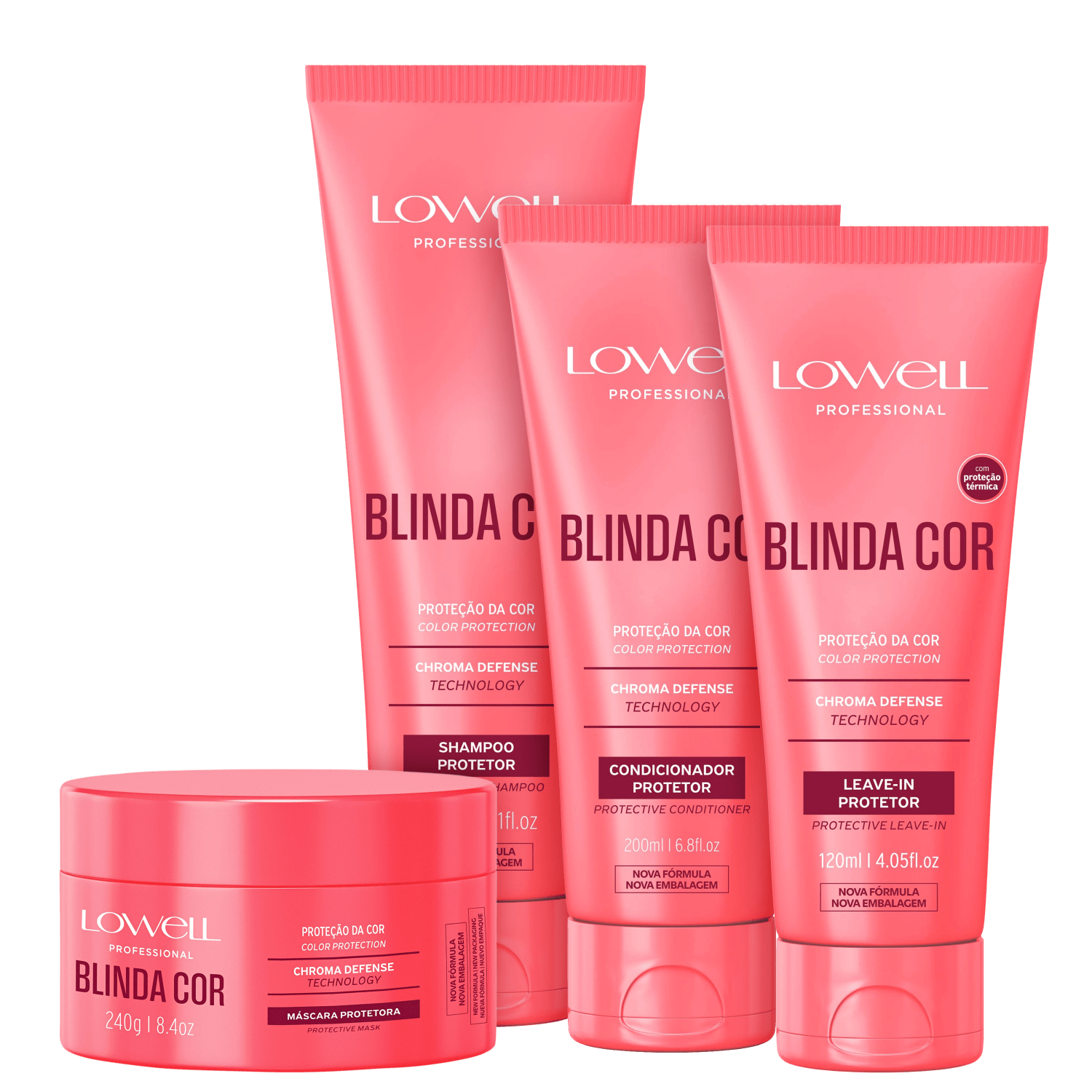 Kit Lowell Blinda Cor (4 Produtos)
