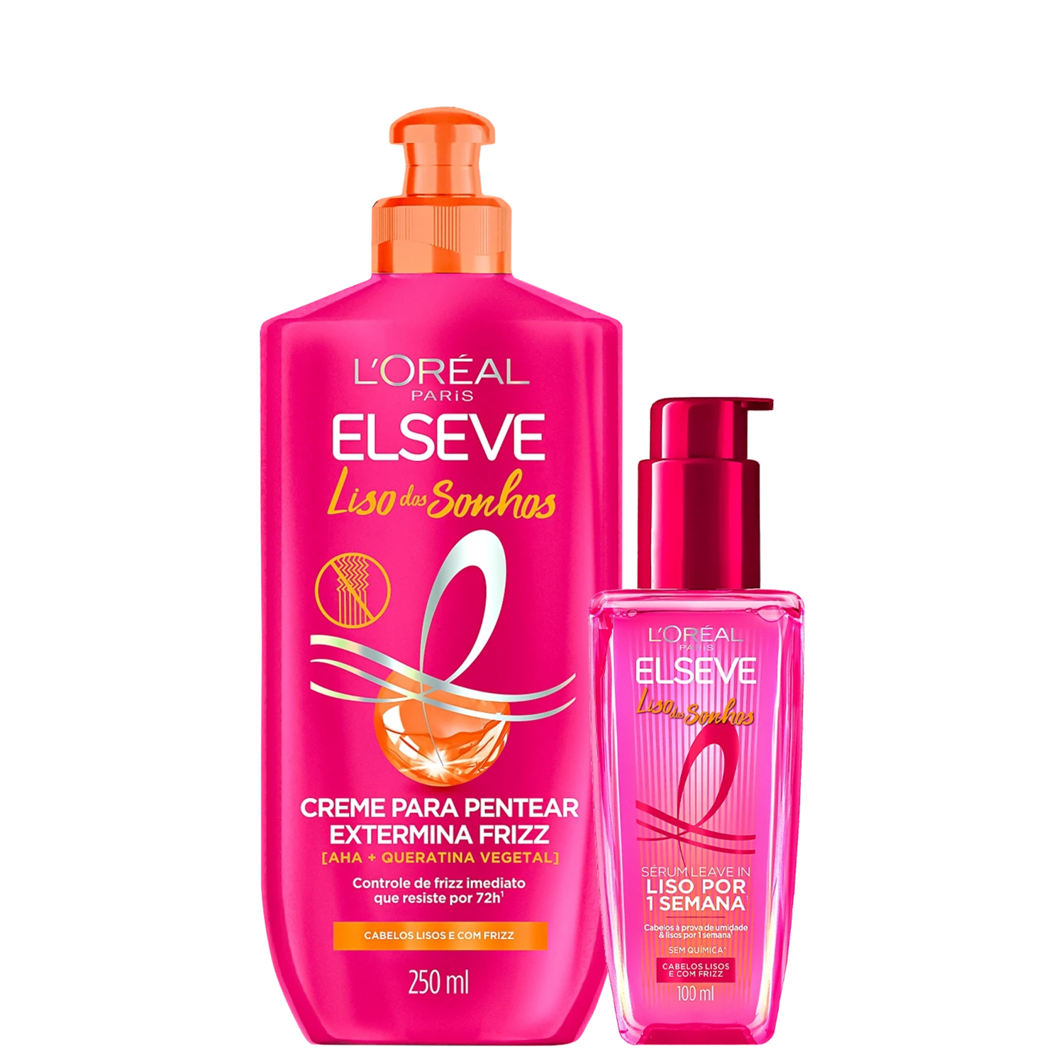 Kit Elseve Liso dos Sonhos Final Duo (2 Produtos)