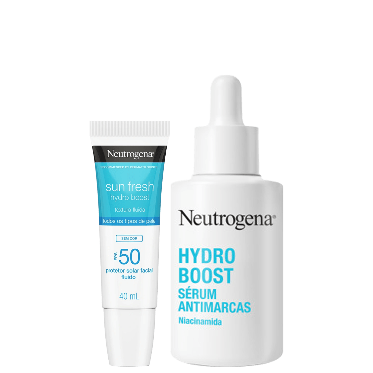 Kit Neutrogena Hydro Boost Duo Sun Fresh FPS 50 (2 Produtos)