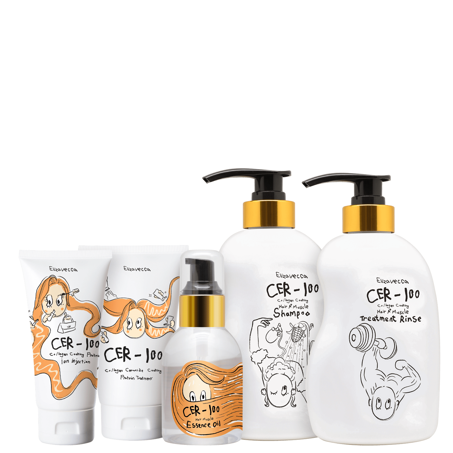 Kit Elizavecca CER-100 Full Care (5 Produtos)