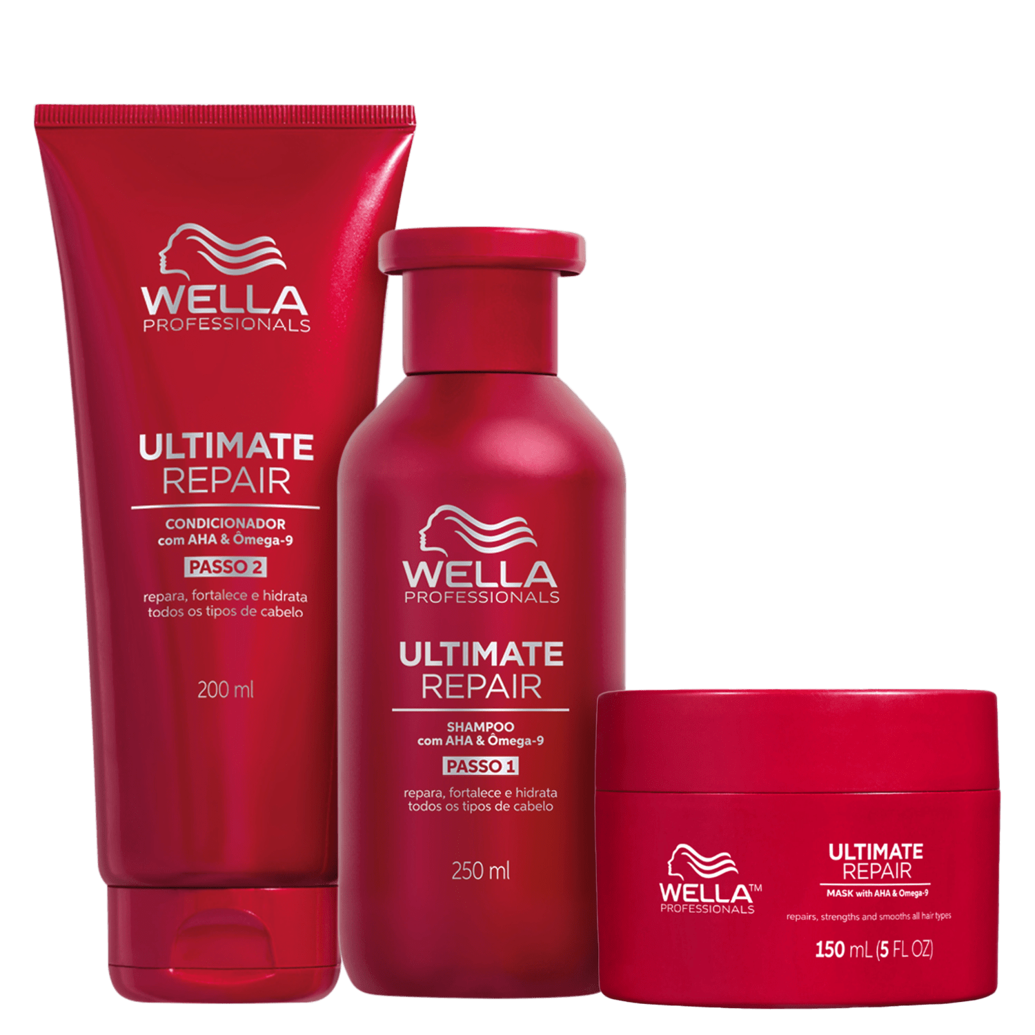 Kit Wella Professional Ultimate Repair Trio (3 Produtos)