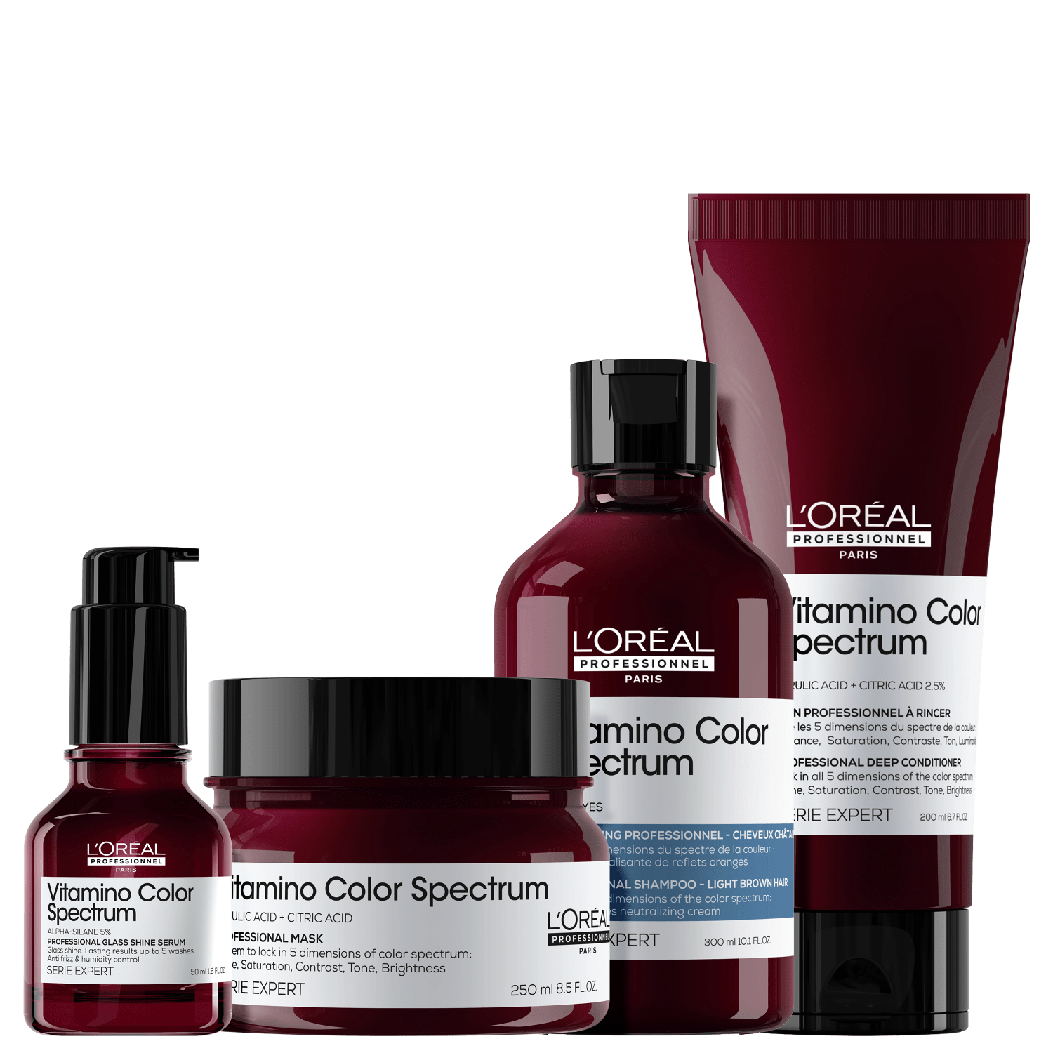 Kit L'Oréal Professionnel Vitamino Color Spectrum Quarteto (4 Produtos)