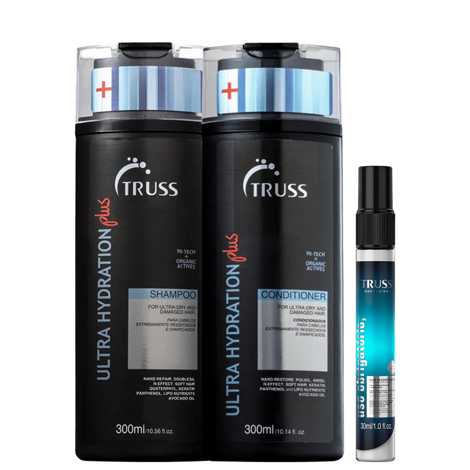 Kit TRUSS Uso Obrigatório + Ultra Hydration Plus Trio (3 Produtos)