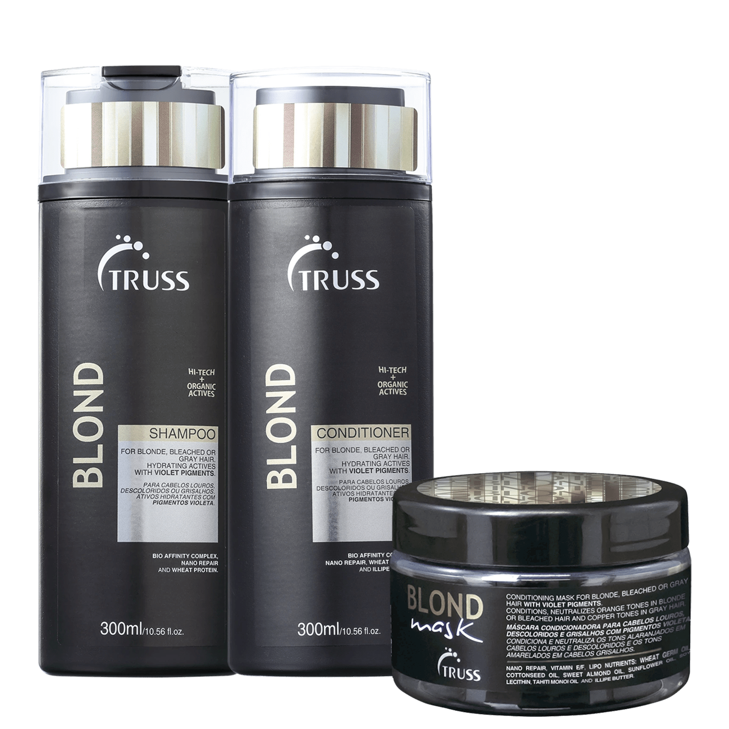 Kit TRUSS Blond Trio Power Care (3 Produtos)
