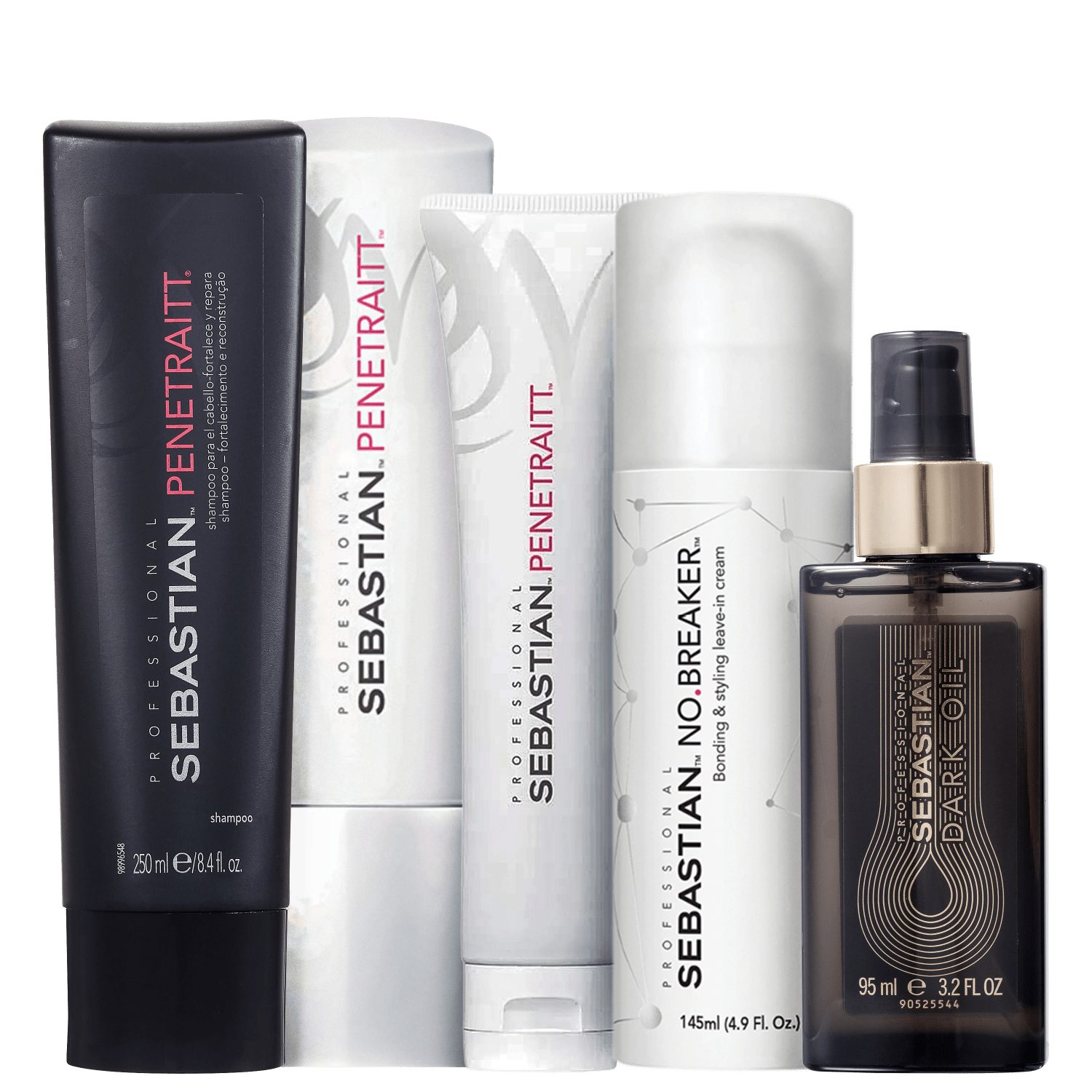 Kit Sebastian Professional Penetraitt Hair Fix (5 Produtos)
