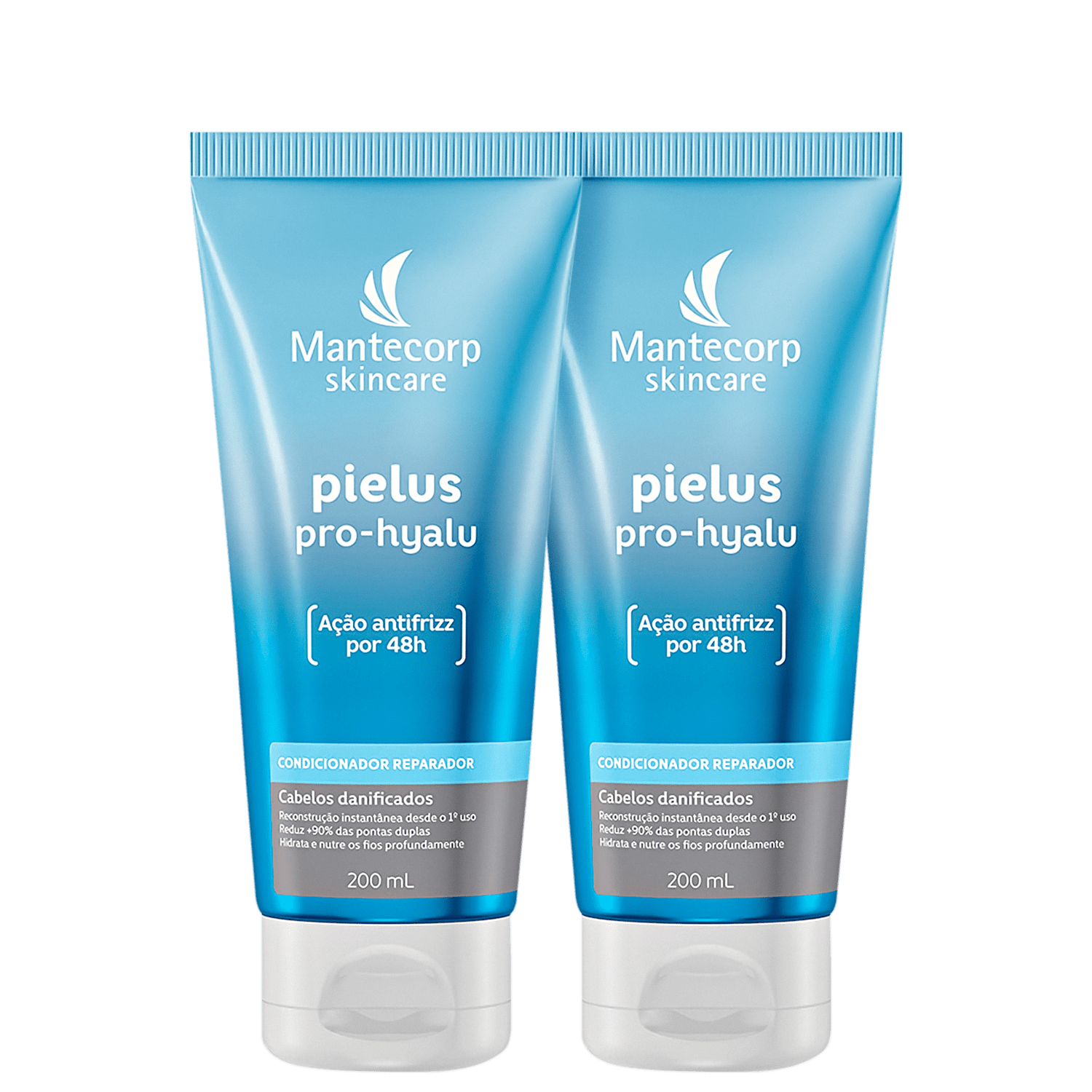 Kit Mantecorp Pielus Pro-Hyalu Double Condicionador (2 Unidades)