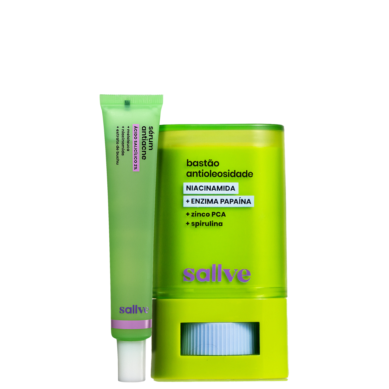Kit Sallve Dupla Antiacne e Antioleosidade (2 Produtos)