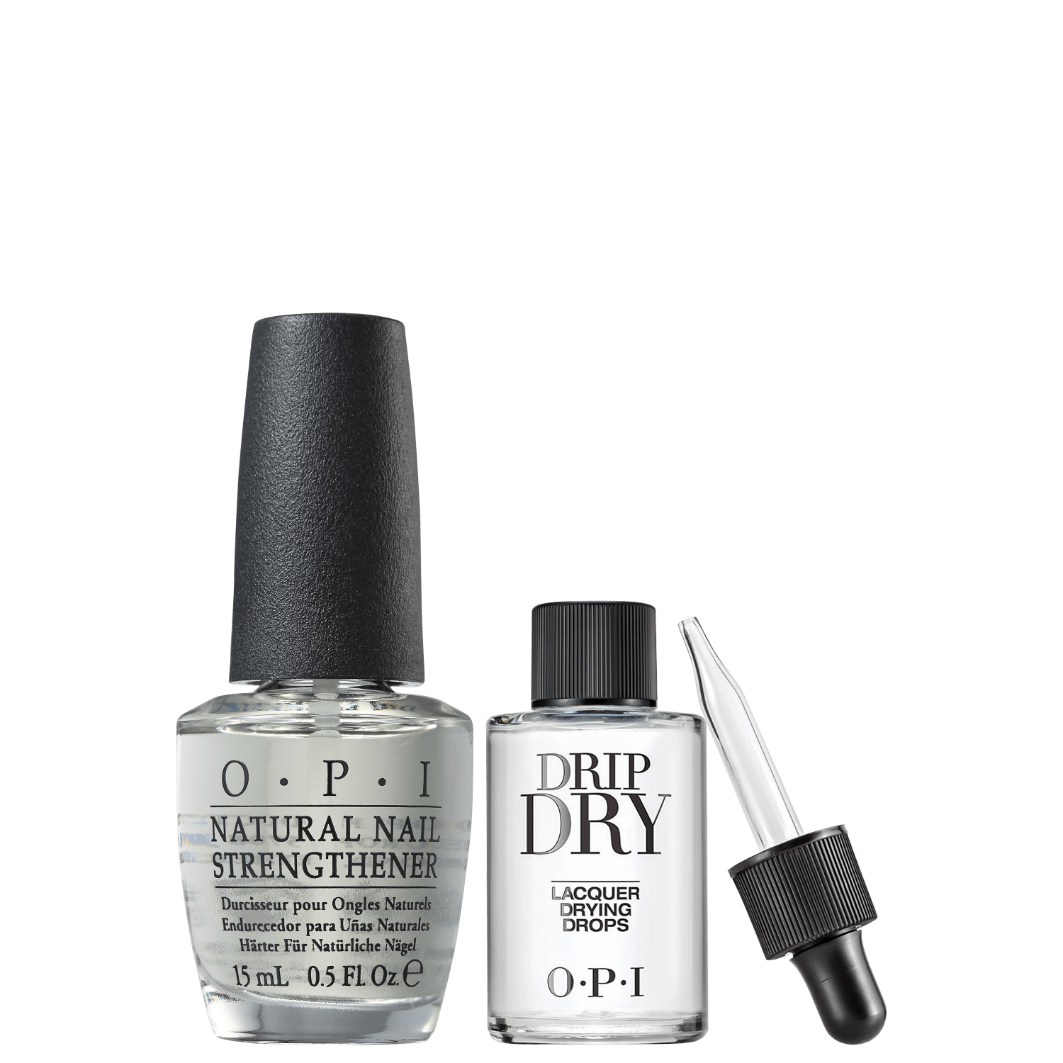 Kit OPI Drip Dry + NTT 60 Strengthener (2 Produtos)