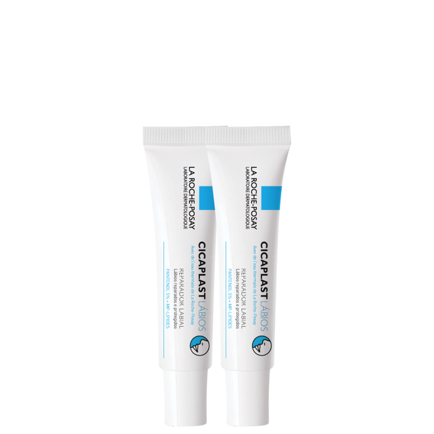 Kit La Roche-Posay Cicaplast Reparador Labial Double (2 Unidades)