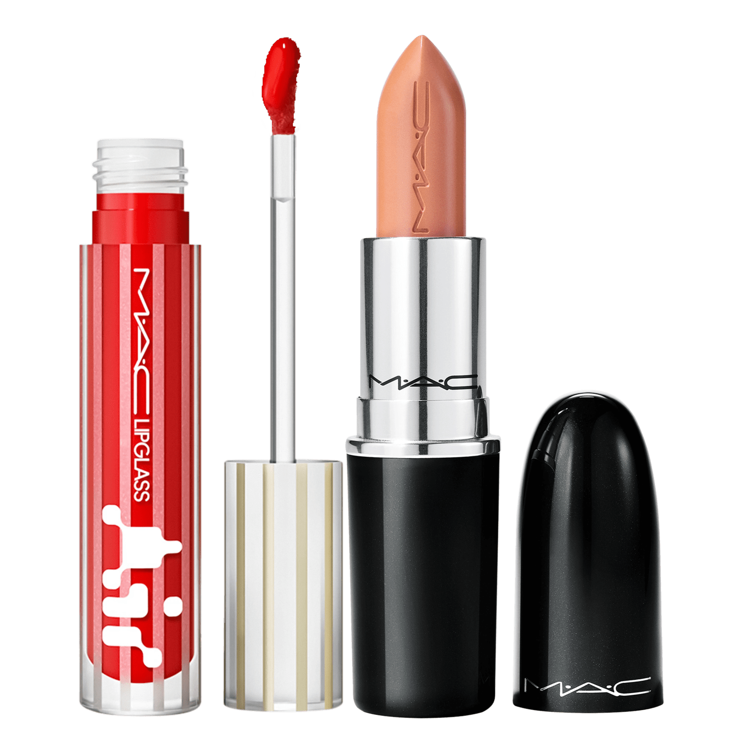 Kit M·A·C Lustreglass Mars To Your Venus + Lipglass Airshine Talented (2 Produtos)