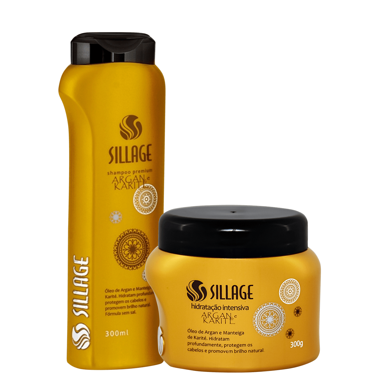 Kit Sillage Premium Argan Karité Duo Treat (2 Produtos)
