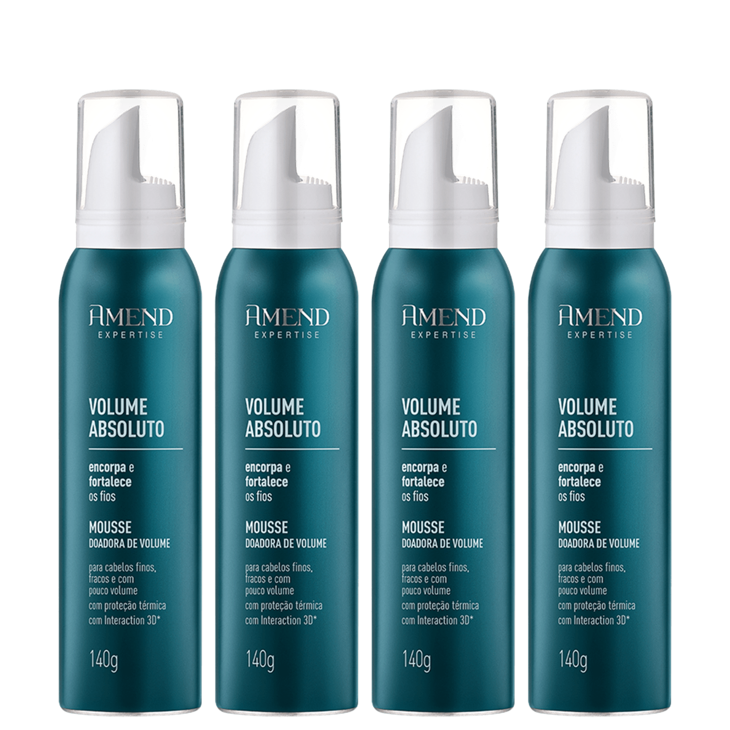 Kit Amend Expertise Volume Absoluto - Mousse Capilar (4 Unidades)
