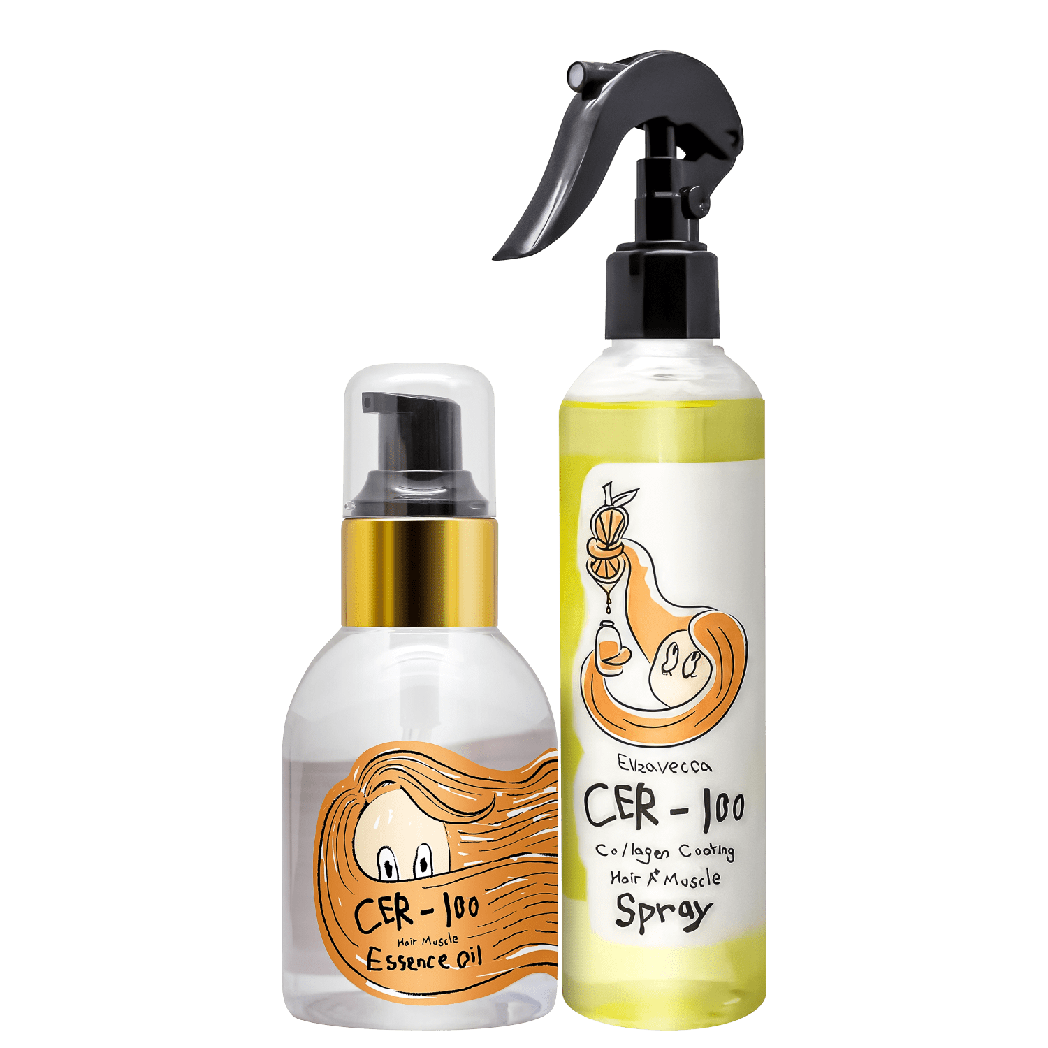 Kit Elizavecca CER-100 Hair Treatment (2 Produtos)