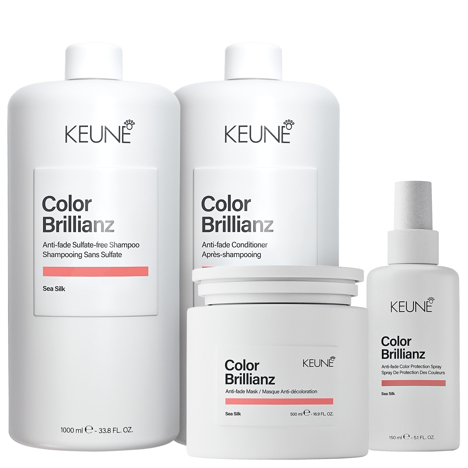 Kit Keune Color Brillianz Completo Super (4 Produtos)