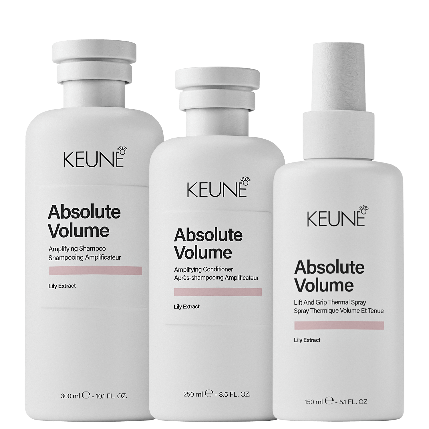 Kit Keune Absolute Volume Trio (3 Produtos)