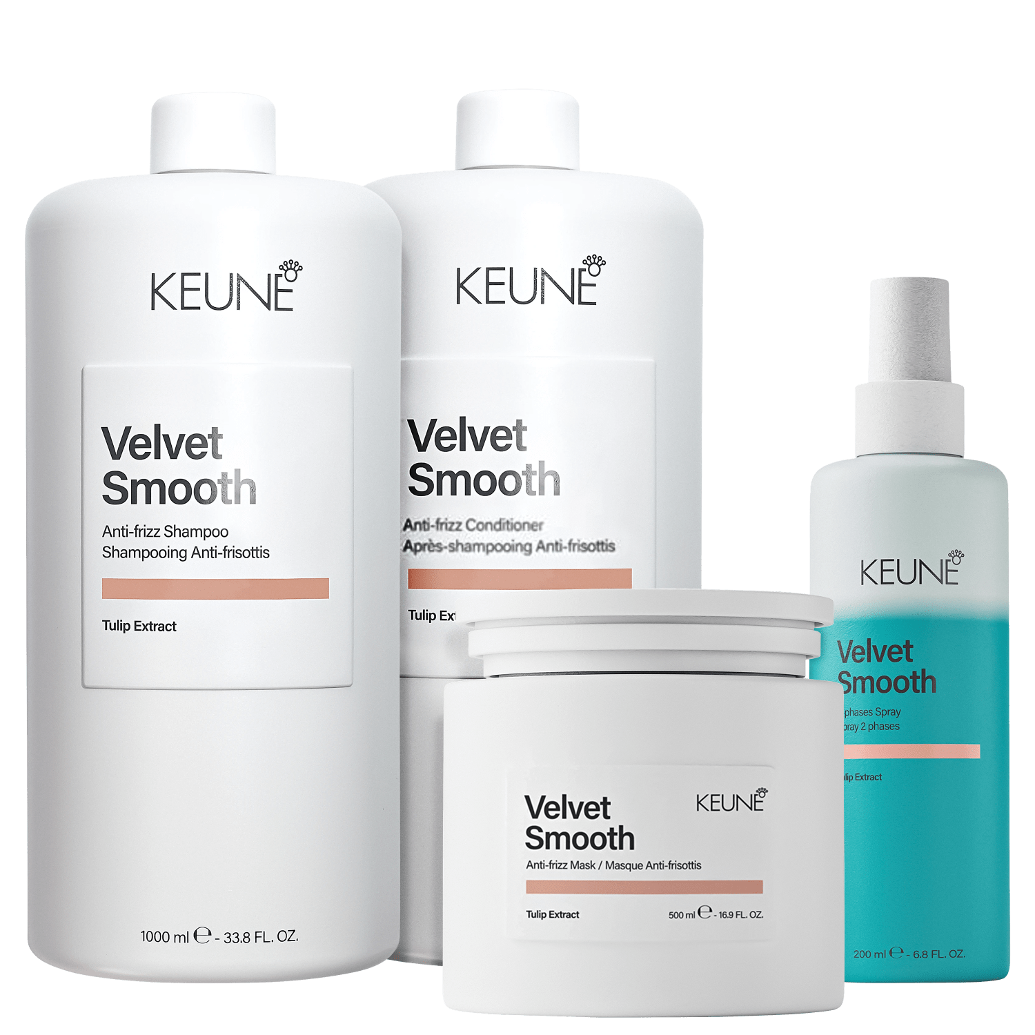 Kit Keune Velvet Smooth Completo Super 1 (4 Produtos)