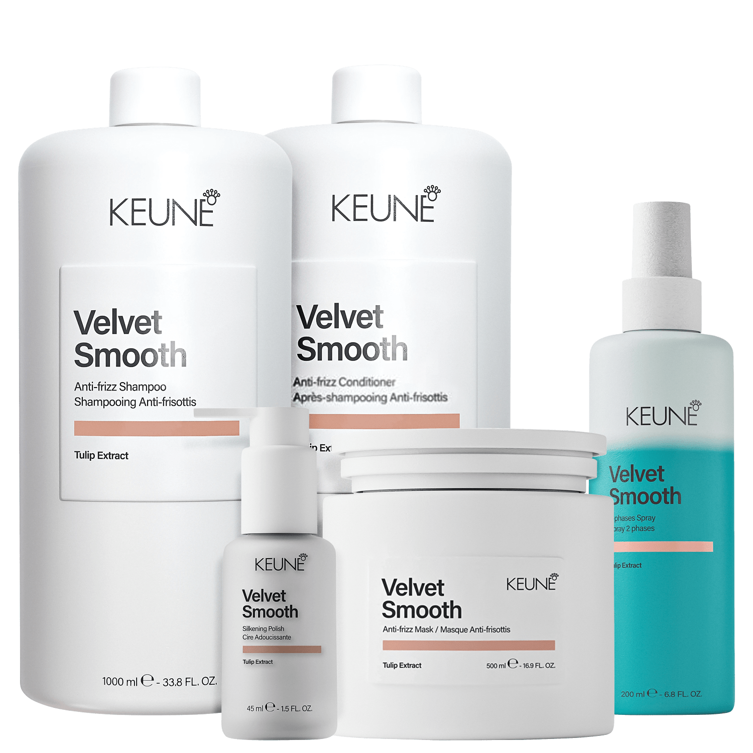 Kit Keune Velvet Smooth Completo Super 3 (5 Produtos)