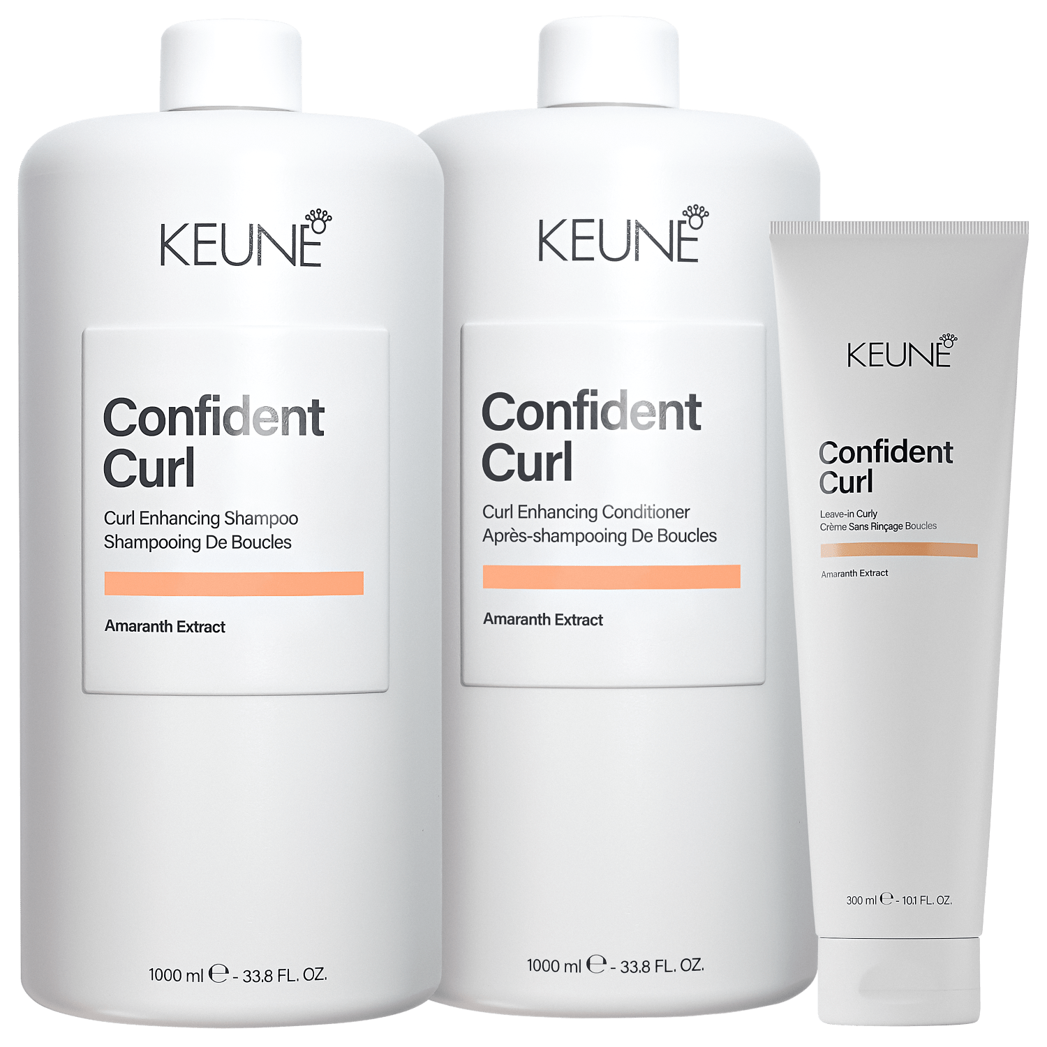 Kit Keune Confident Curl Curly Super Trio (3 Produtos)
