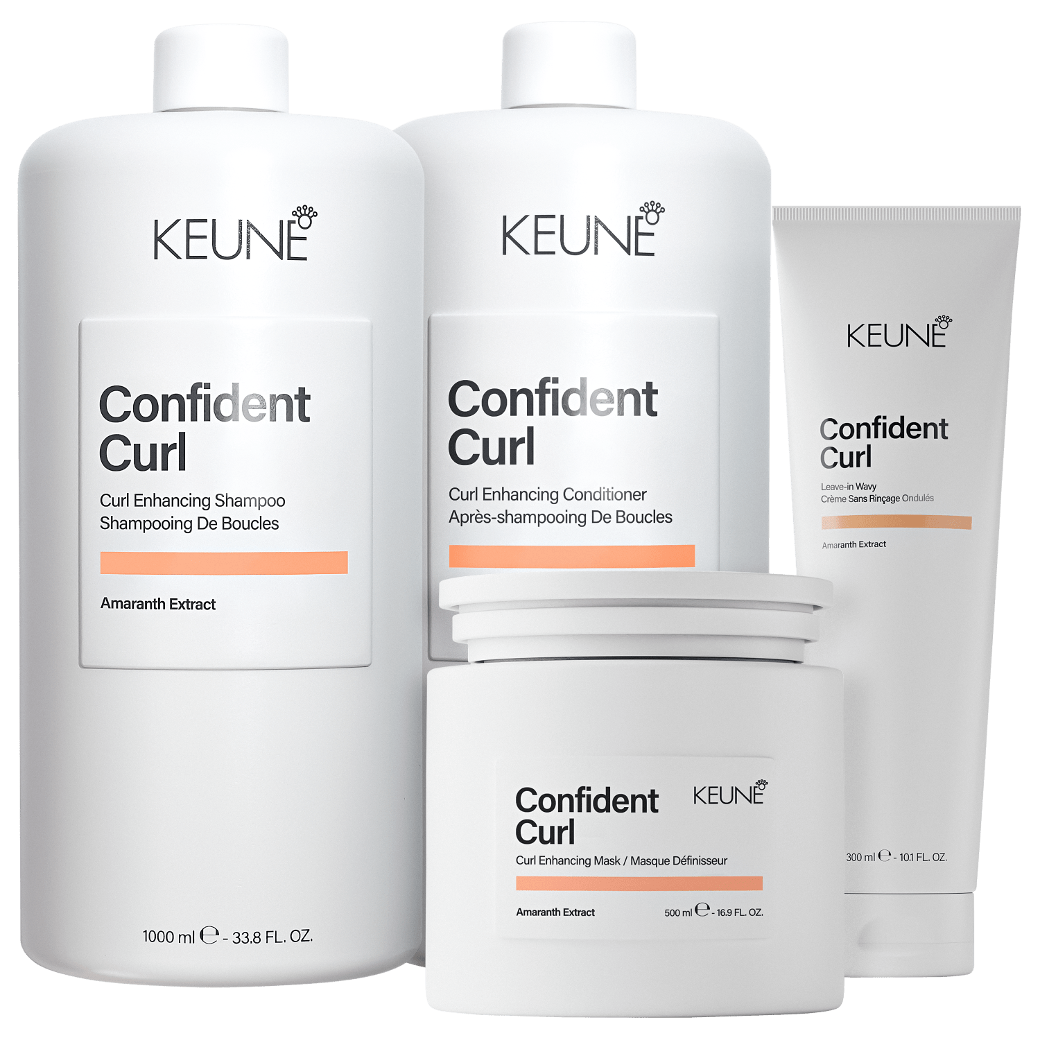 Kit Keune Confident Curl Wavy Super (4 Produtos)