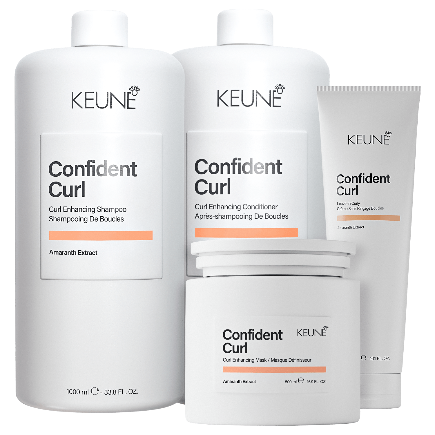 Kit Keune Confident Curl Curly Super (4 Produtos)