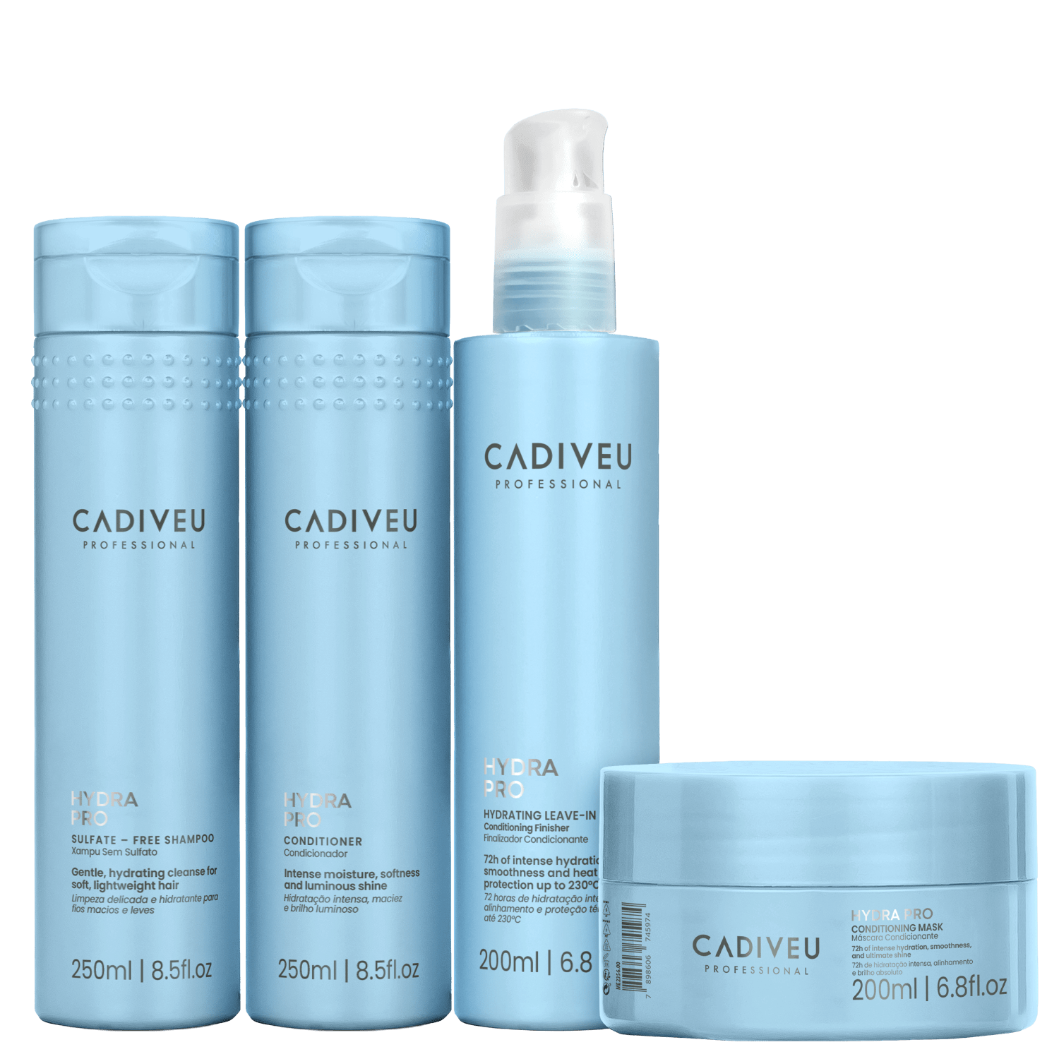 Kit Cadiveu Professional Hydra Pro (4 Produtos)