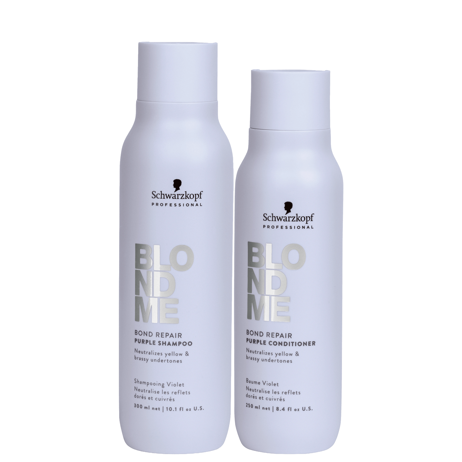 Kit Schwarzkopf Professional BlondMe Bond Repair Purple (2 Produtos)