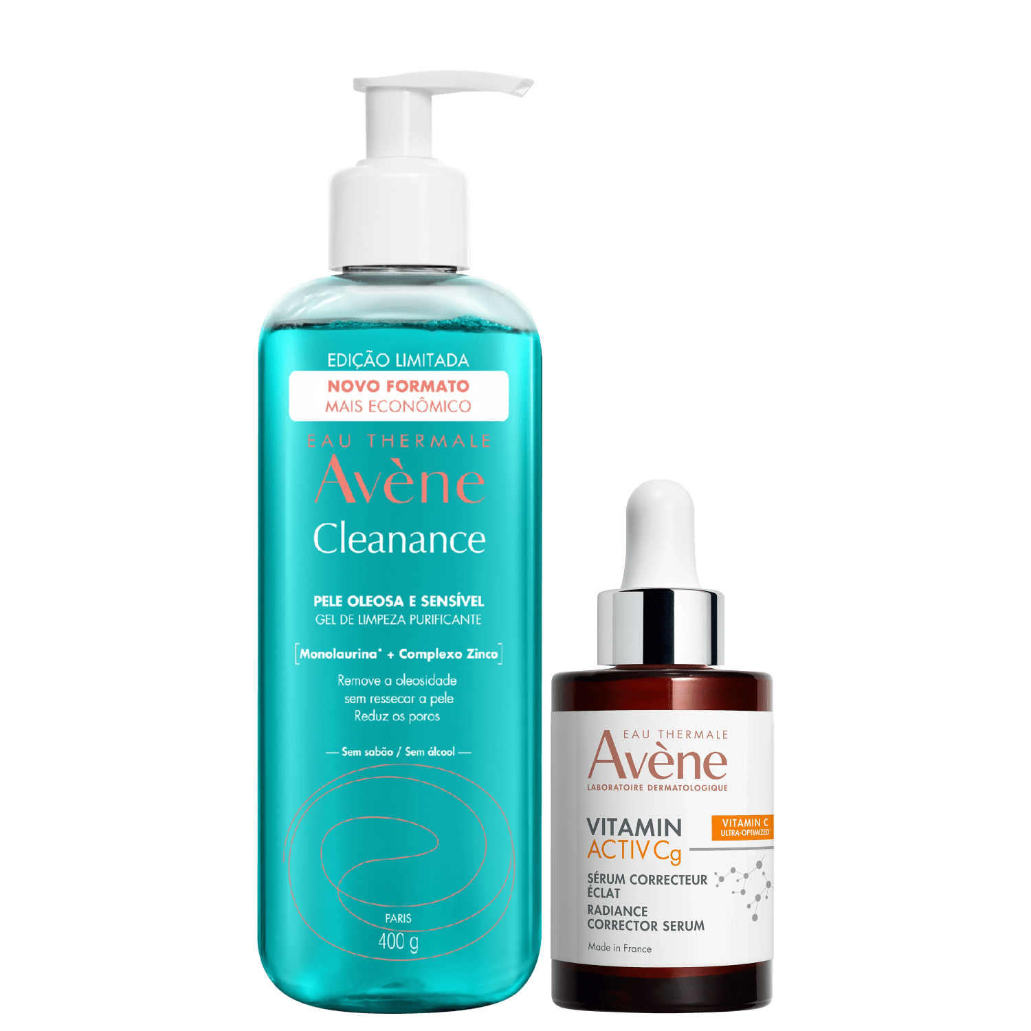 Kit Avène Rotina Pele Glow (2 Produtos)