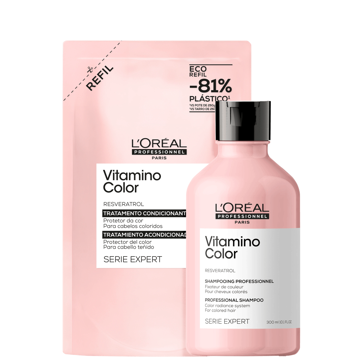 Kit L'Oréal Professionnel Vitamino Color Mask Refil (2 Produtos)